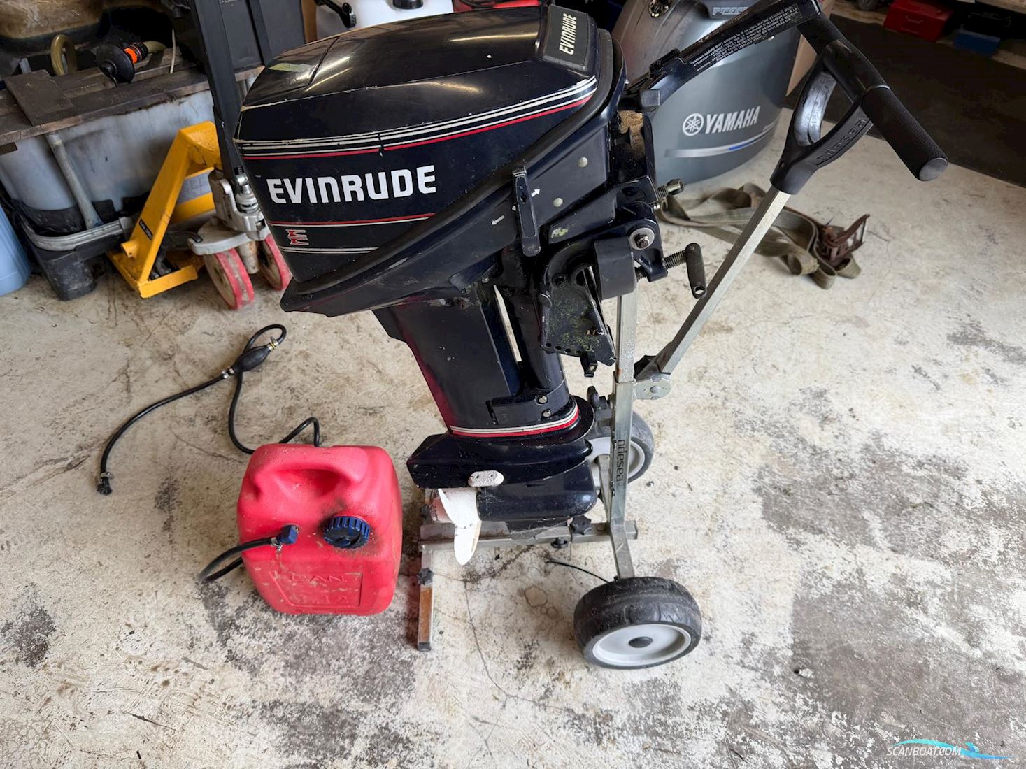Evinrude 9,9HK Båtmotor 1990, med Evinrude 9,9 motor, Danmark