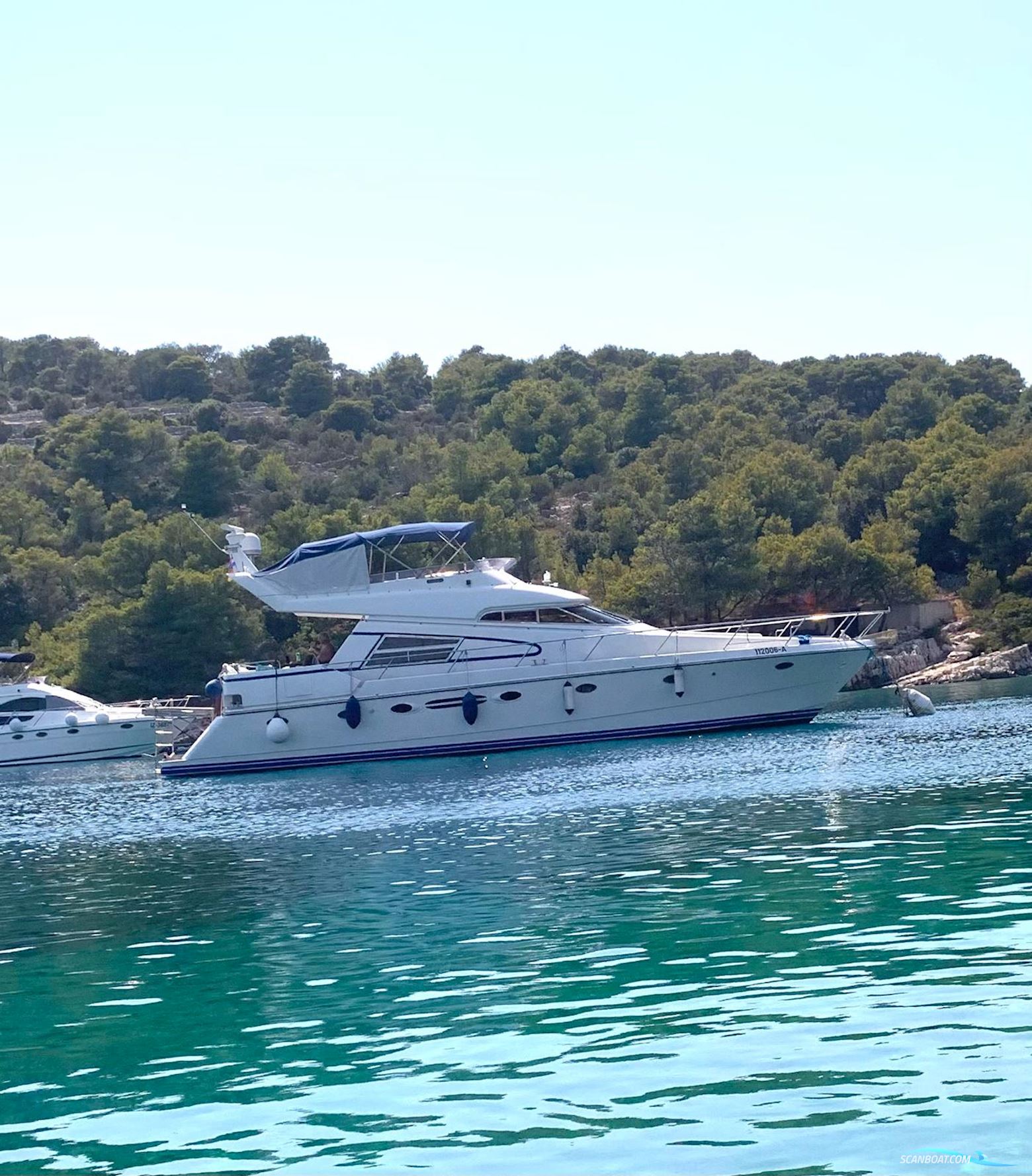 Johnson 56 Båtmotor 1996, med Caterpillar motor, Kroatien