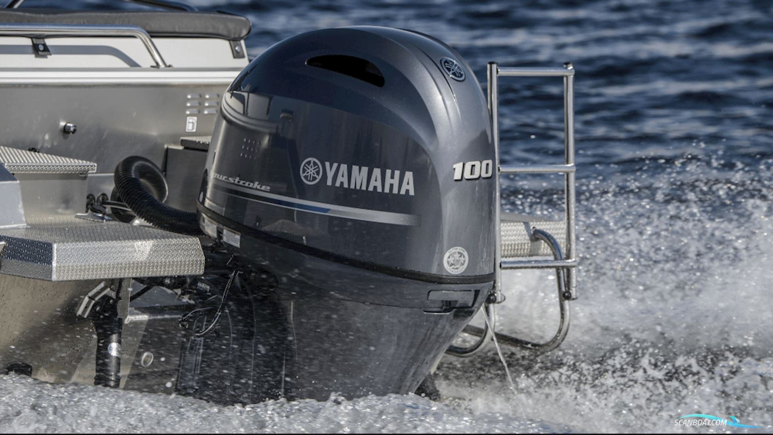 KAMPAGNE! Yamaha 100 HK - Fjernbetjent, Elektronisk start, Powertrim