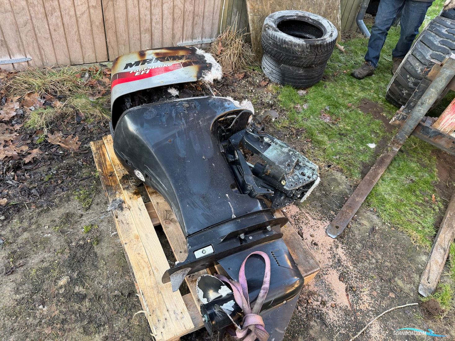 Mariner 115ELP4TS Båtmotor 2003, Danmark