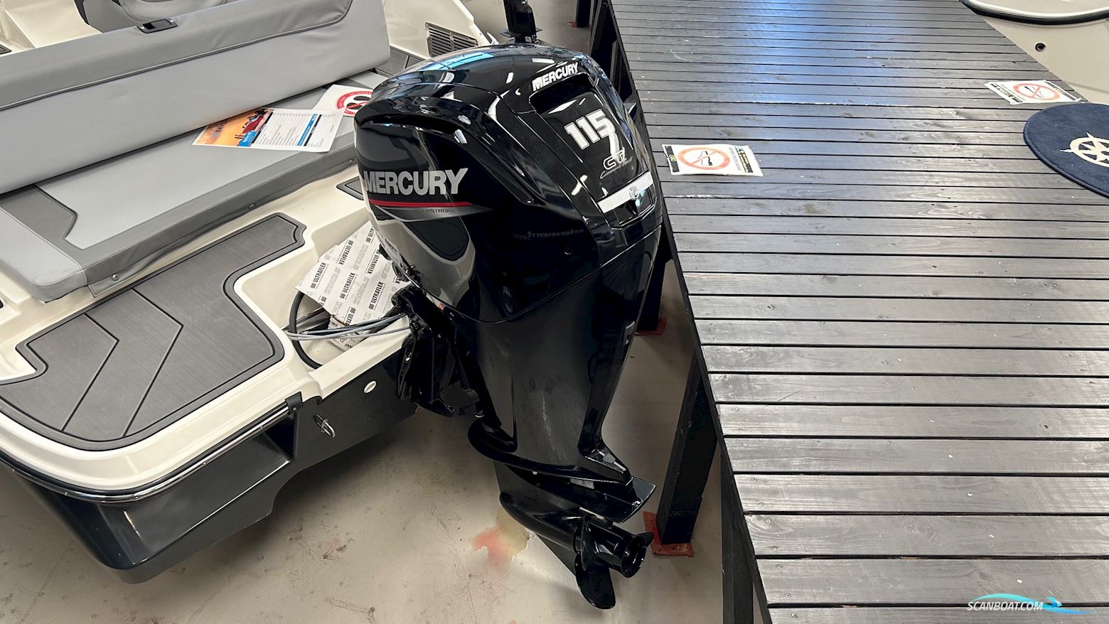 Mercury 115 hk CT ELPT Båtmotor 2025, med Mercury 115 hk 4-takt CT motor, Danmark