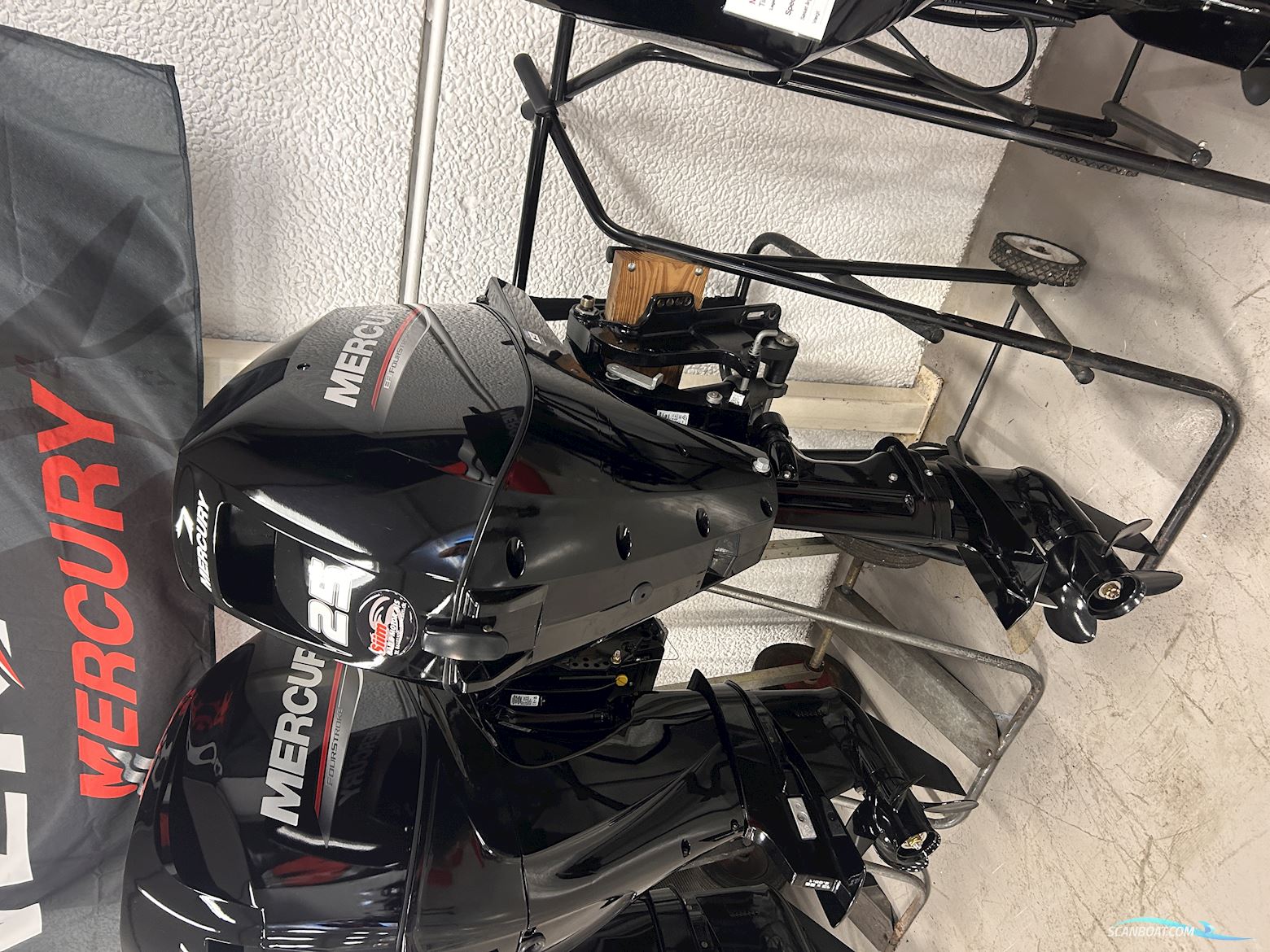 Mercury 25 hk Elpt Båtmotor 2025, med Mercury 25 hk 4-Takt motor, Danmark