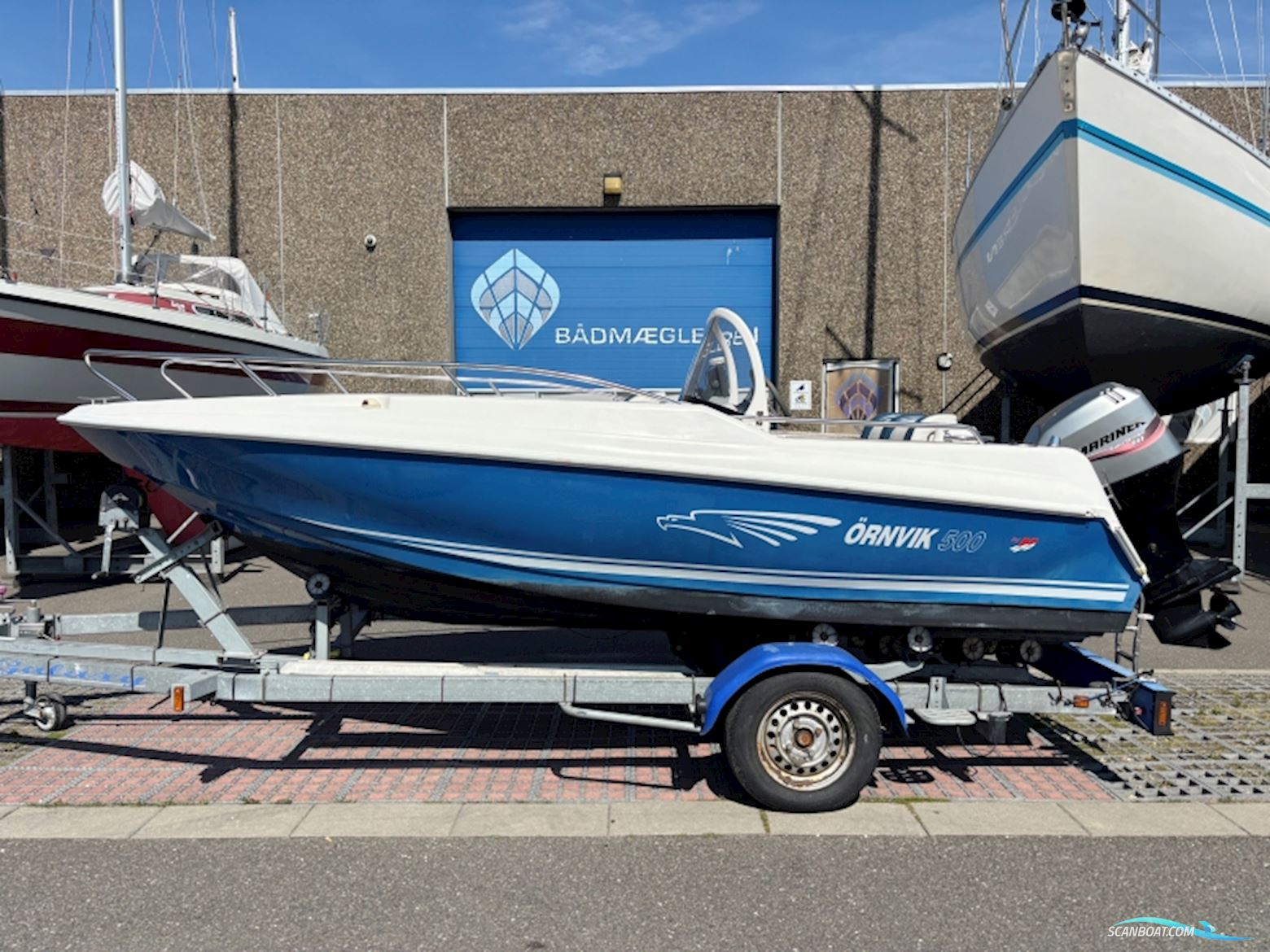 Ørnvik 500 Commander Båtmotor 2003, med Mariner motor, Danmark