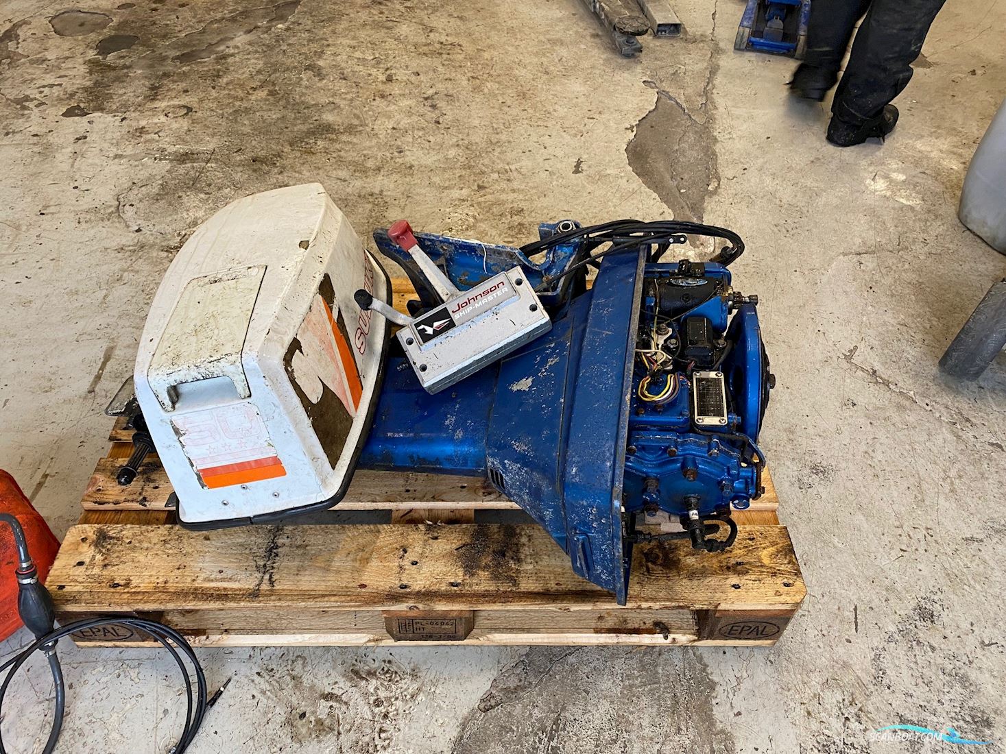 Suzuki 50HK Båtmotor 1990, med Suzuki 50HK motor, Danmark