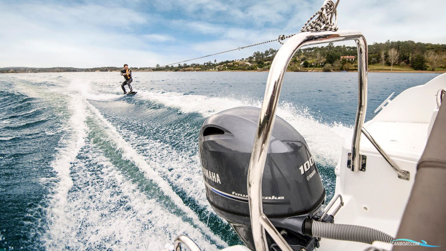 Yamaha 100 HK - Fjernbetjent, Elektronisk Start, Powertrim