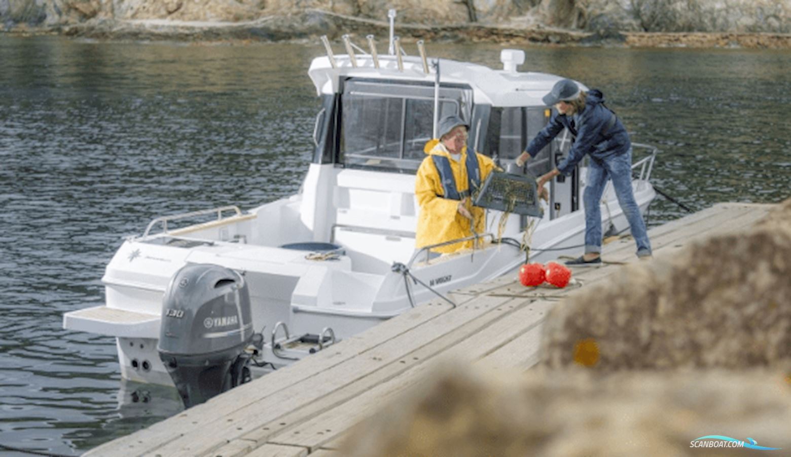 Yamaha 130 HK - Fjernbetjent, Elektronisk start, Powertrim