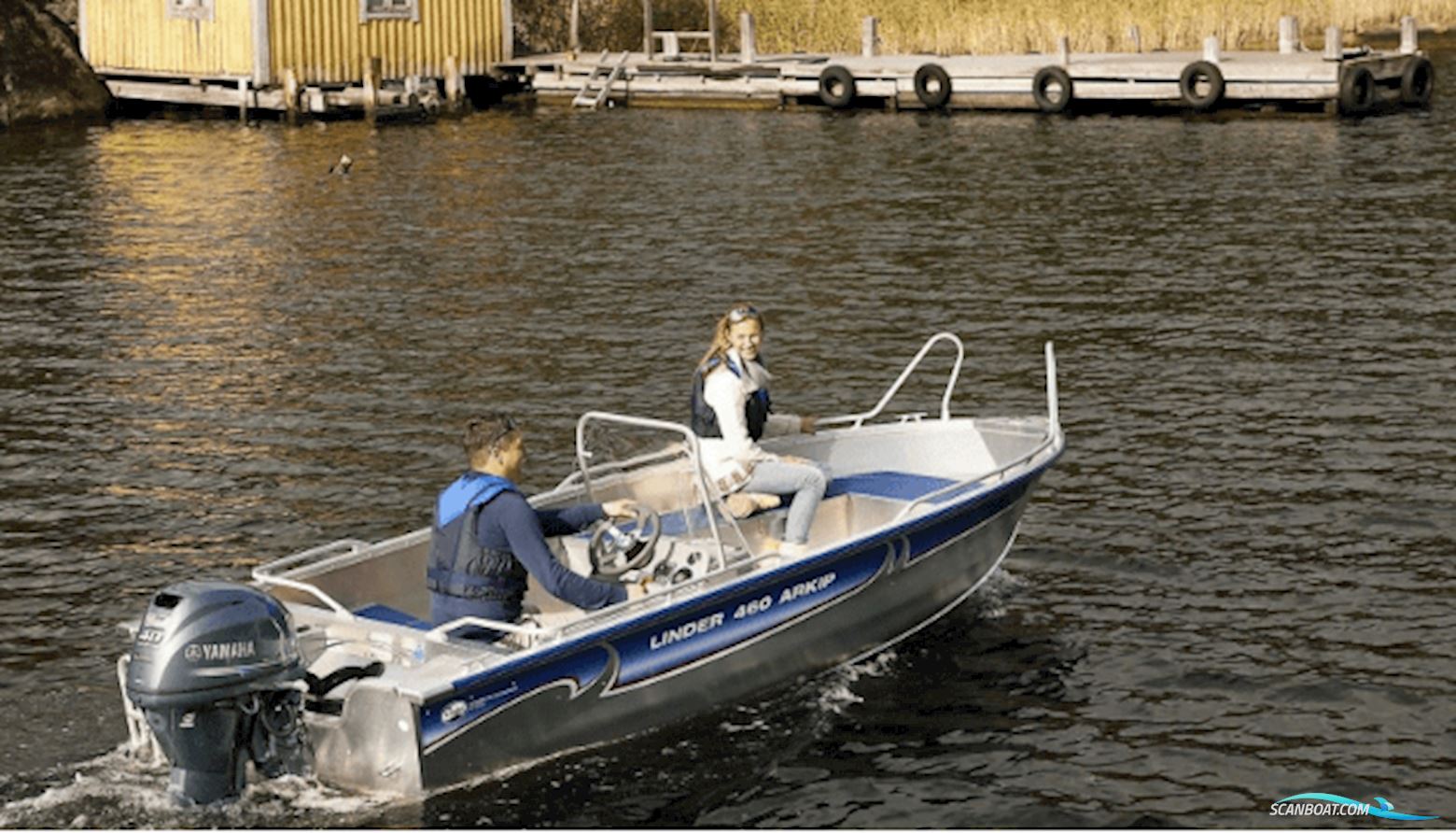 Yamaha 40 HK - Fjernbetjent, elektrisk start, Power trim