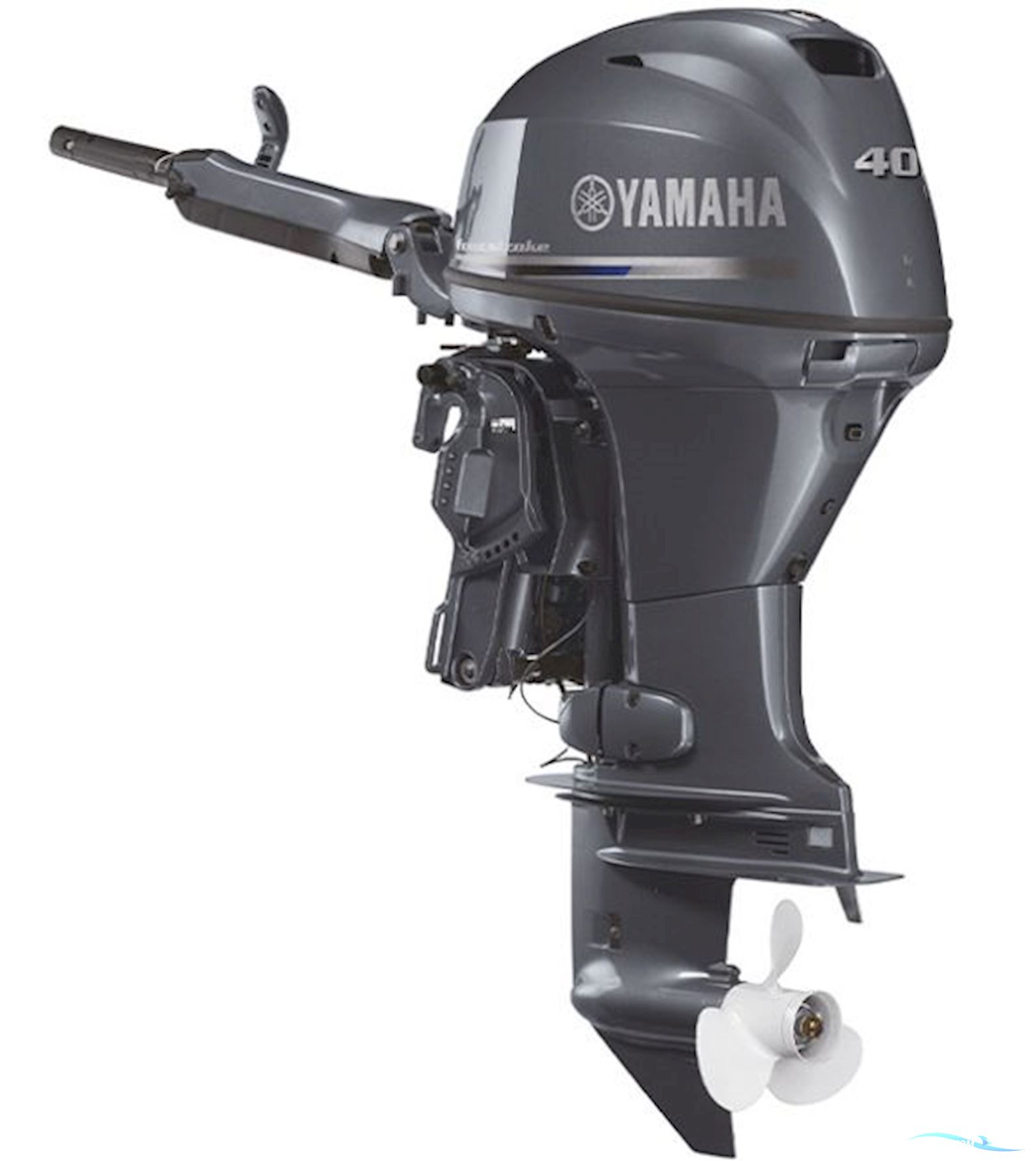 Yamaha 40 HK - Styrehåndtag, Hydro Tilt Båtmotor 2025, med Yamaha motor, Danmark