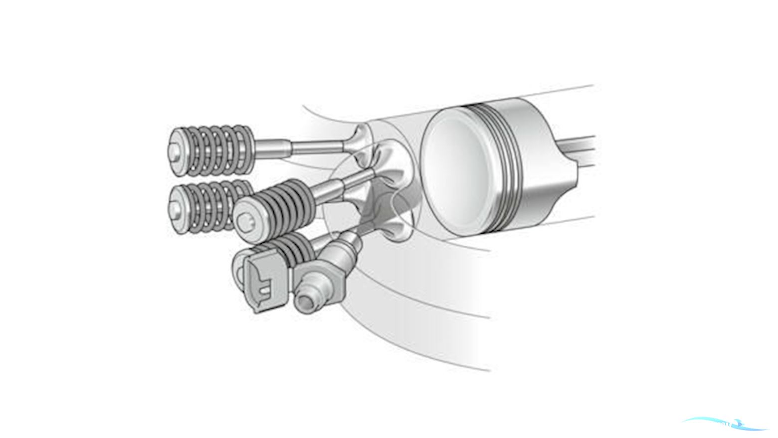 Yamaha 70 HK - Fjernbetjent, Elektronisk start, Powertrim