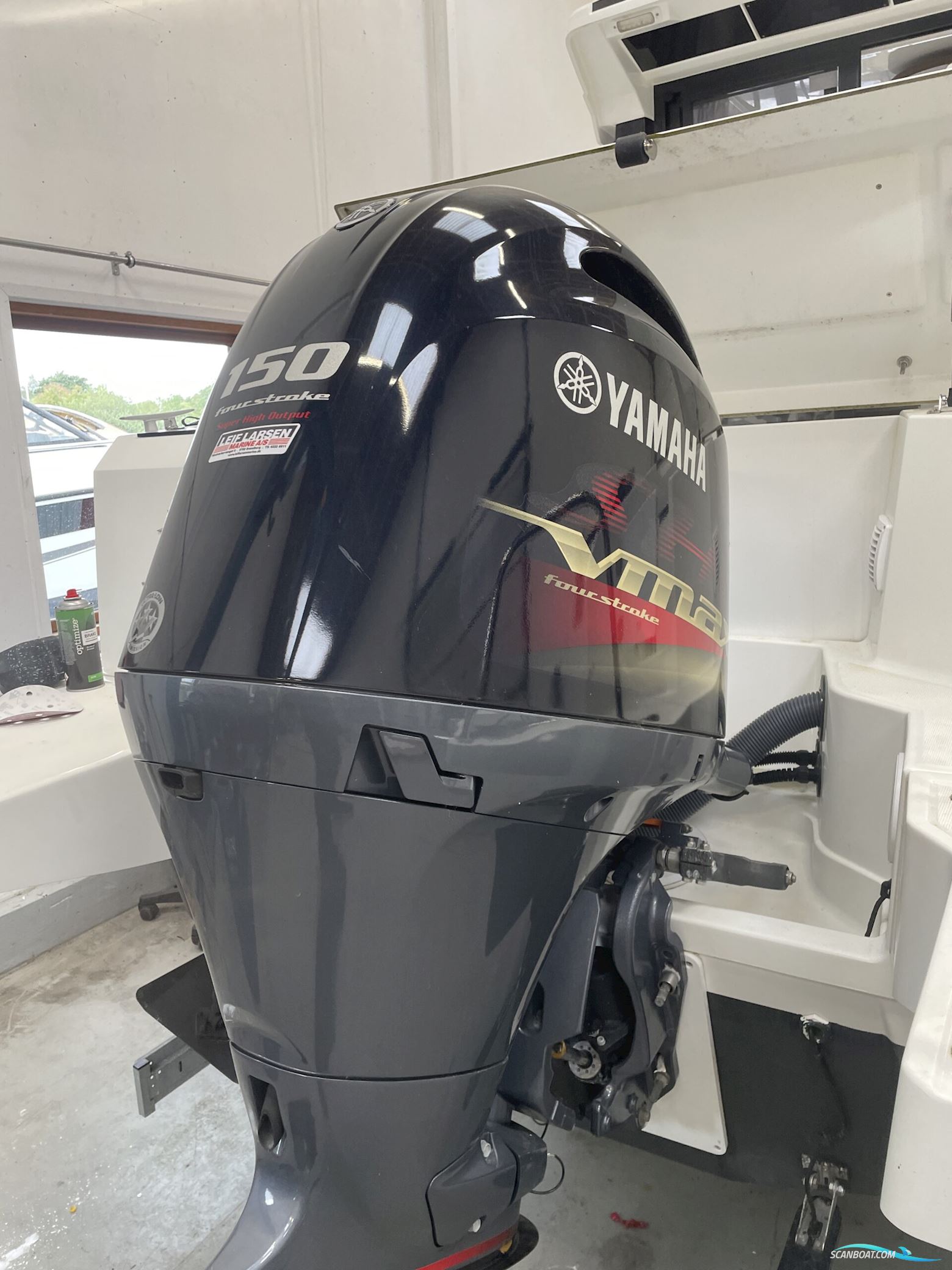 Yamaha VF150LA SHO Vmax Båtmotor 2024, med Yamaha VF150LA Vmax SHO motor, Danmark