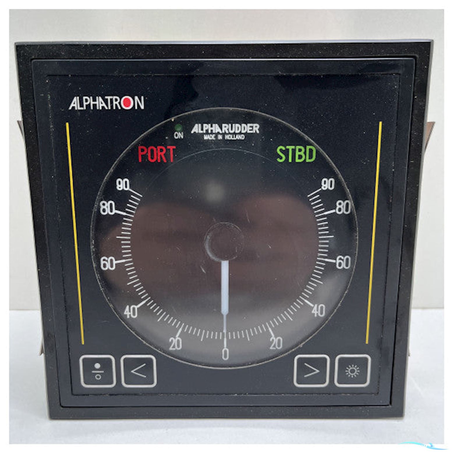 Alphatron Rudder Angle Indicator Display Alpharudder 90 Båtsutrustning 2025, Holland