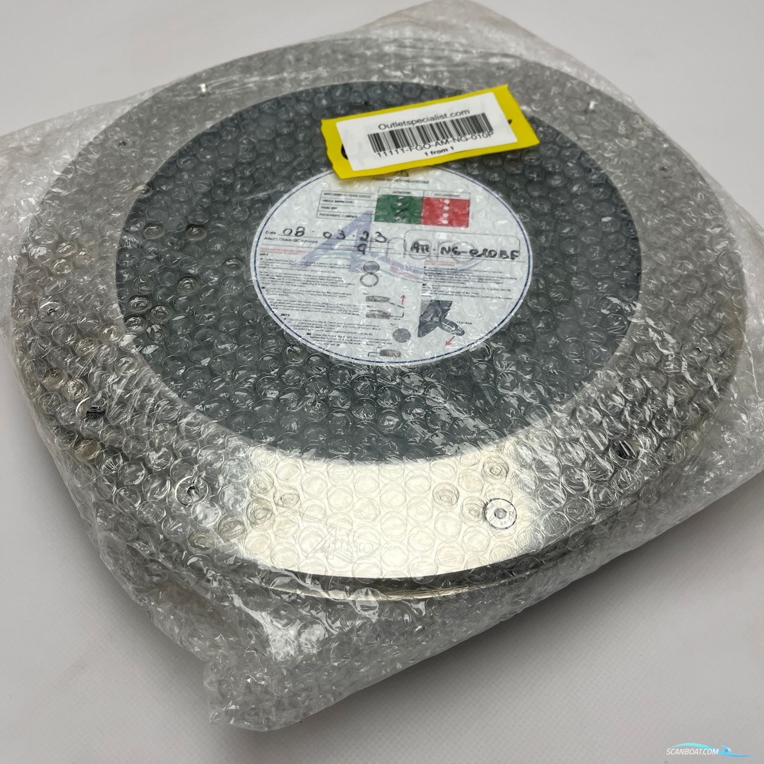 Armare AM-NG-010P stainless steel porthole round fixed design Båtsutrustning 2026, Holland