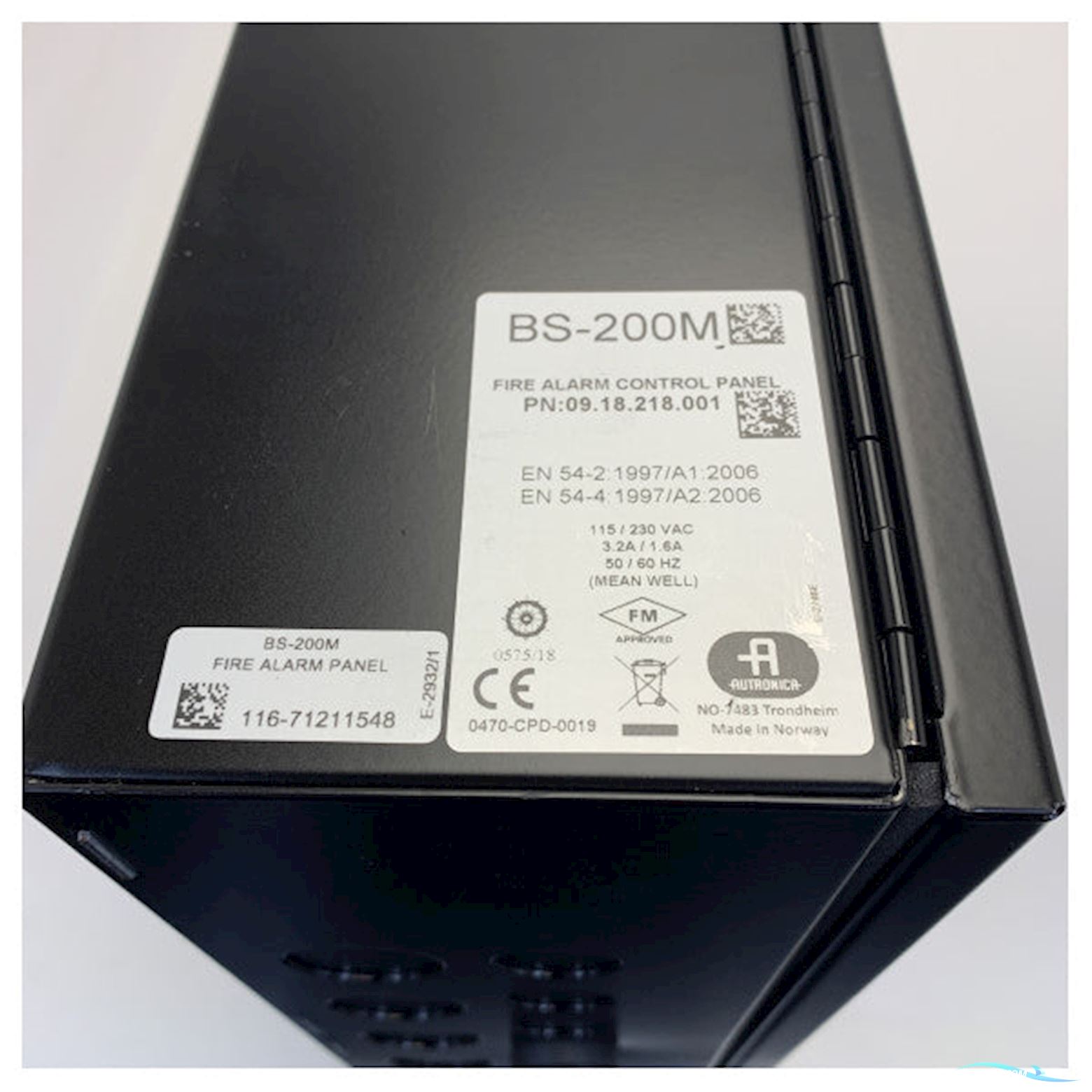 Autronica 3829.0002 Battery Cabinet For BS-200M Control Display
