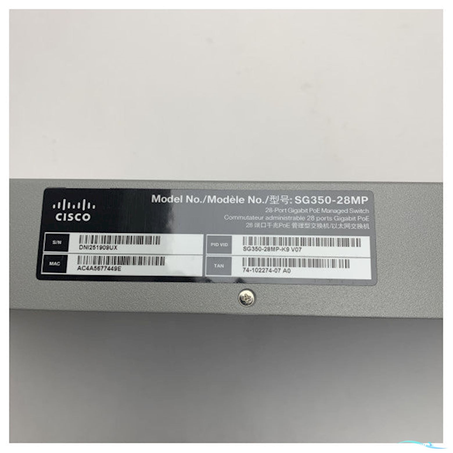 Cisco SG350-28MP-K9-EU 28-Port Gigabit Poe Managed Network Switch For Business And Marine Applications