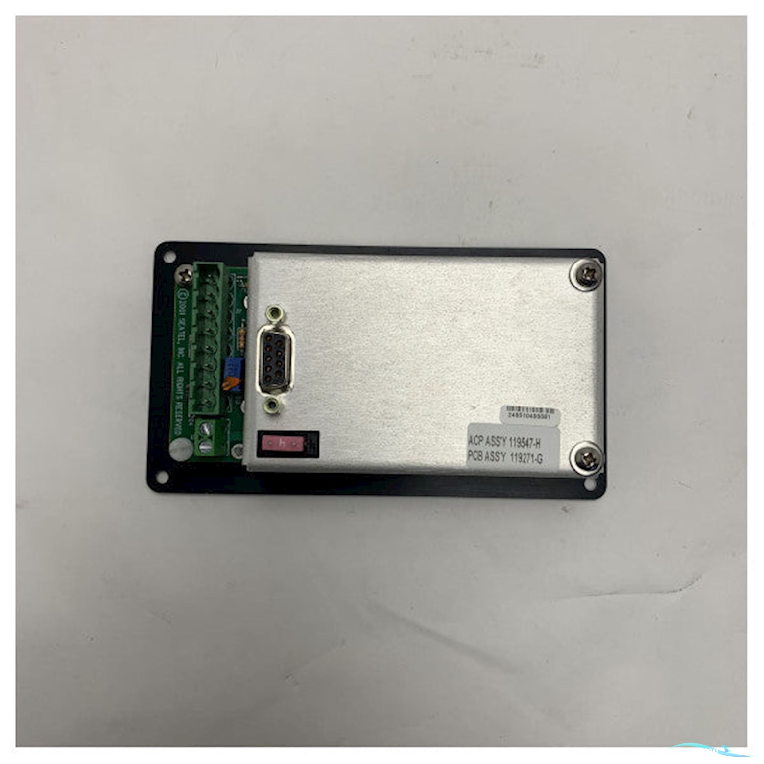 Cobham Sea Tel Marine Satellite Antenna Control Panel Tvro Coastel 18