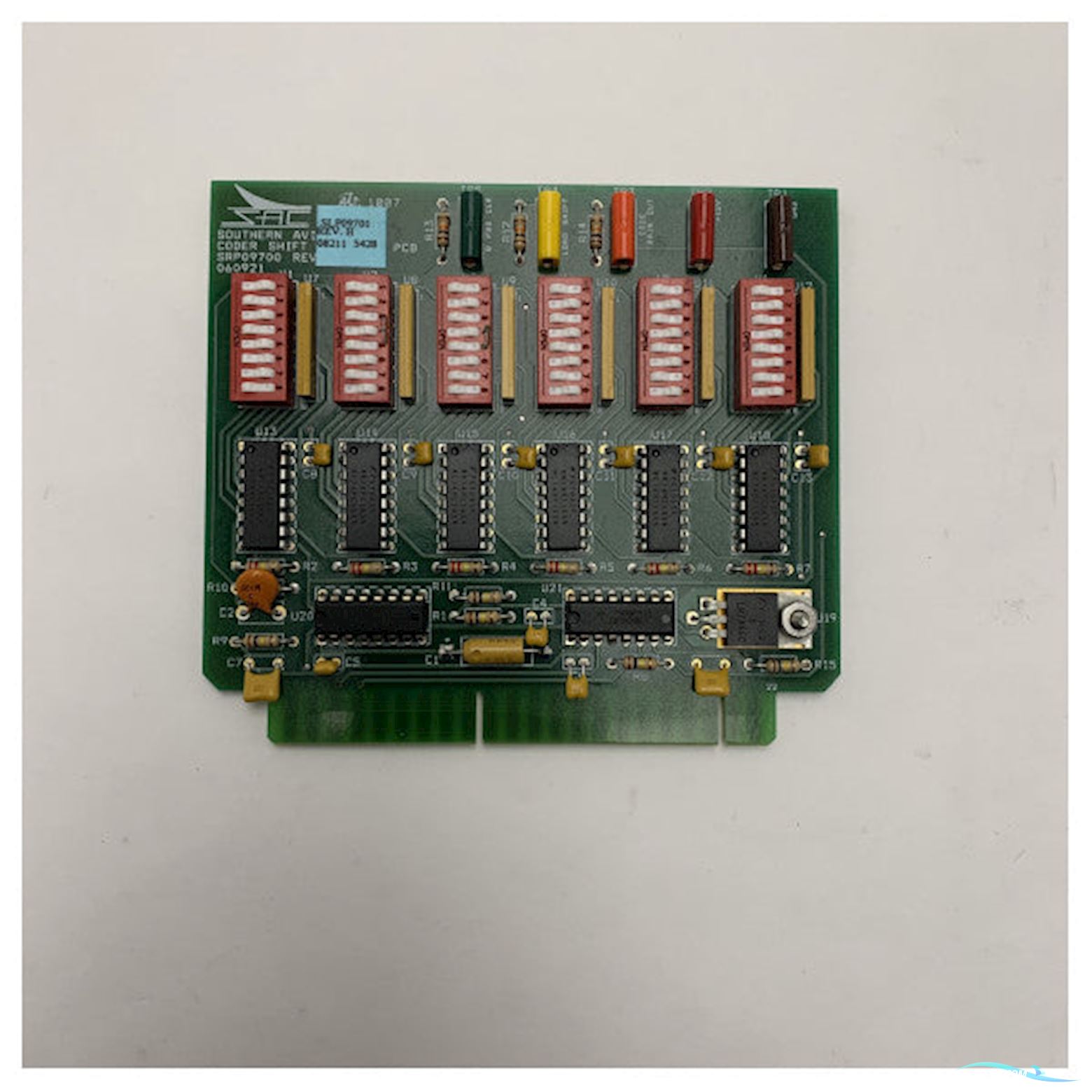 Devocean Radio Holland Coder Shift Register PCB Board Assy P/N SLP09701 Båtsutrustning 2025, Holland