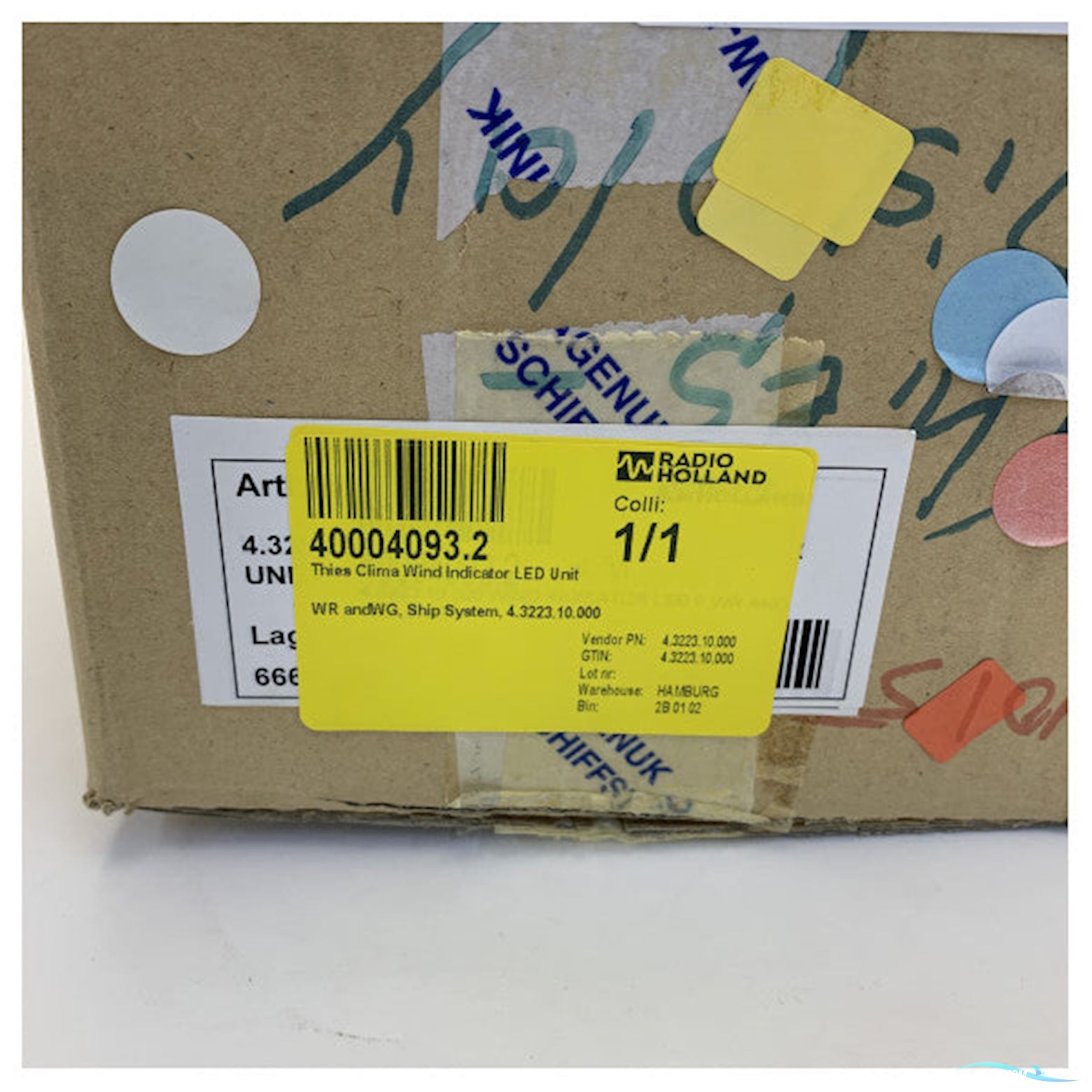 Devocean Thies Clima Wind Indicator Display Unit - 4.3223.10.000