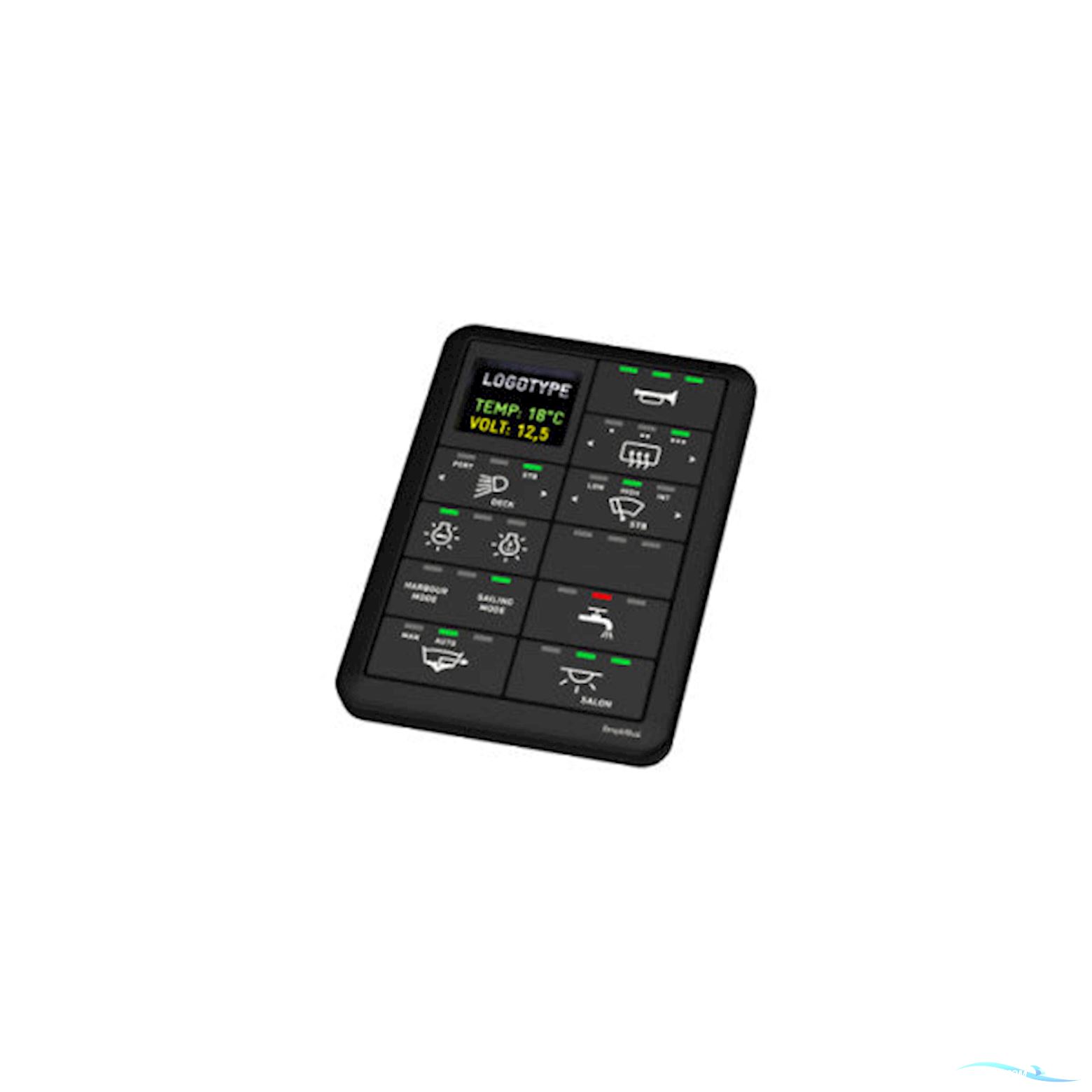 Garmin Empirbus 12V Marine Switch Panel - 010-02373-00 Båtsutrustning 2025, Holland