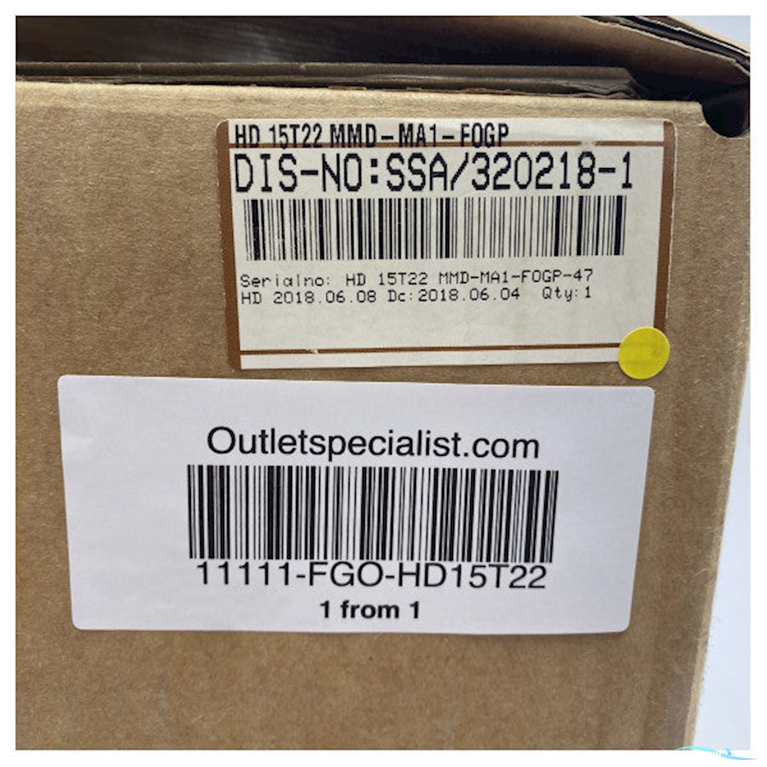 Hatteland HD 15T22 15 inch touchscreen marine navigation monitor