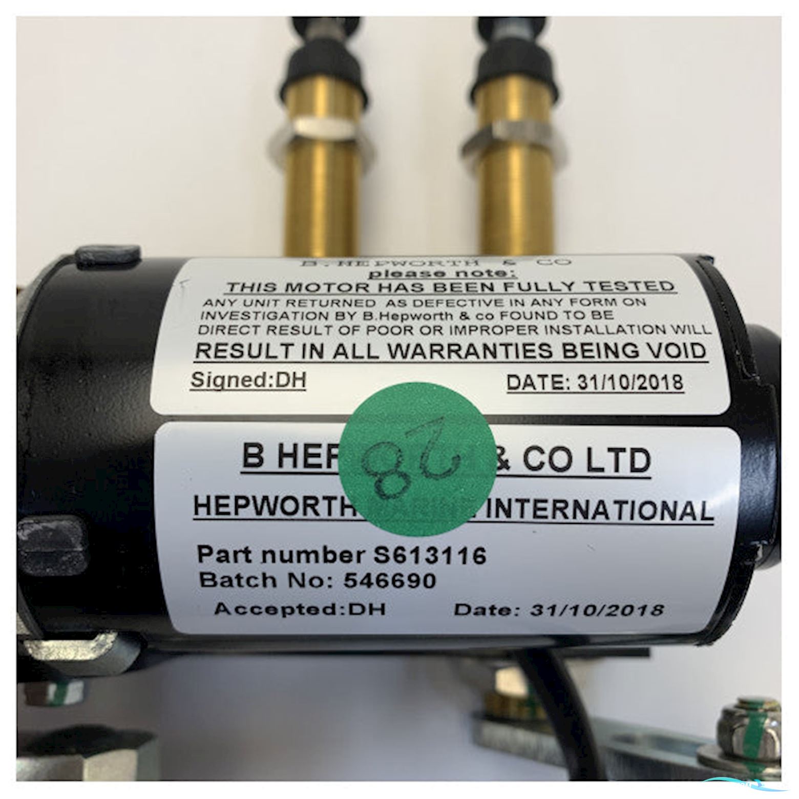 Hepworth 50NM Windscreen Wiper System 2 Speed - 100865/2