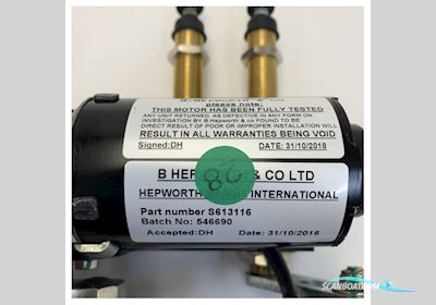 Hepworth 50NM Windscreen Wiper System 2 Speed - 100865/2 Båtsutrustning 2026, Holland
