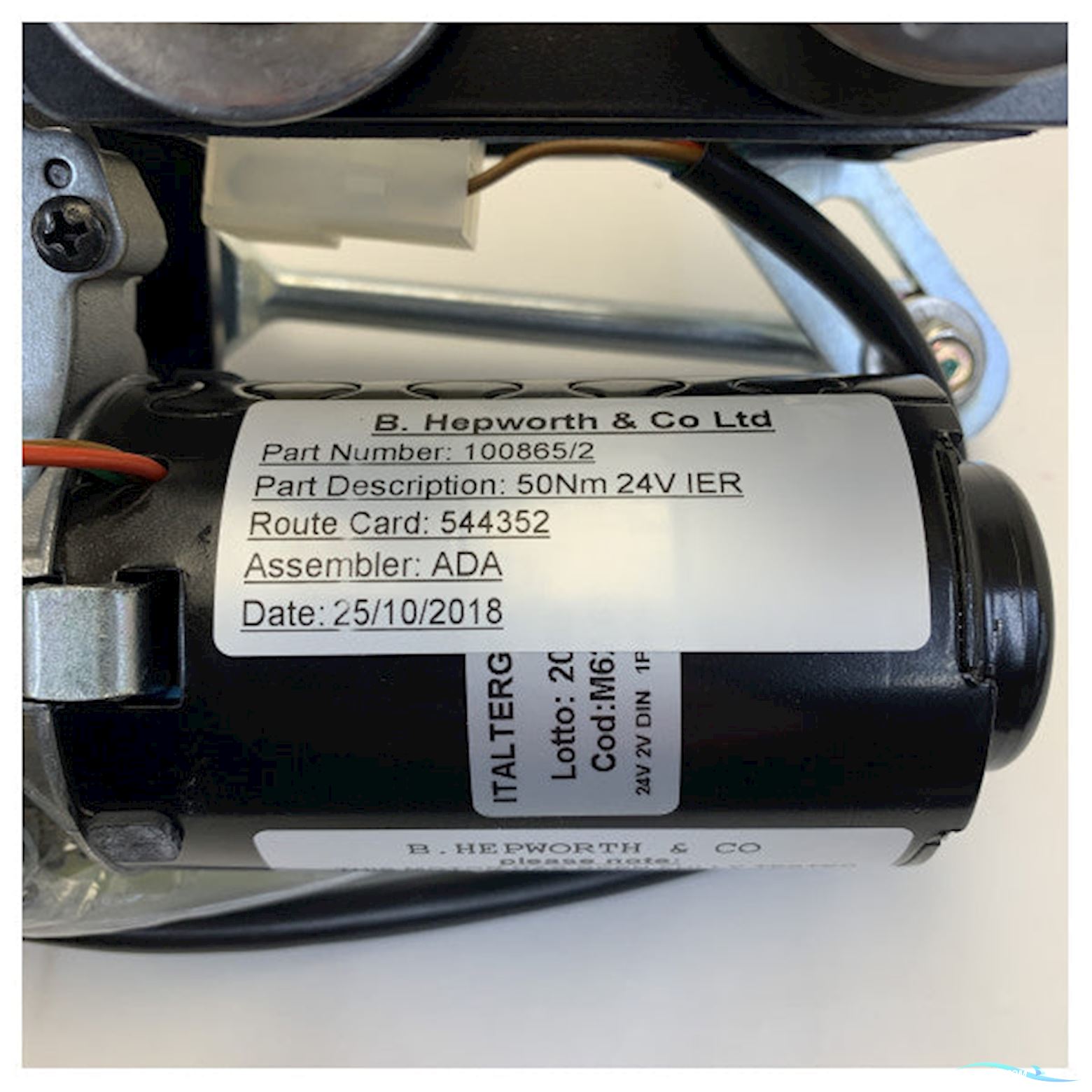 Hepworth 50NM Windscreen Wiper System 2 Speed - 100865/2