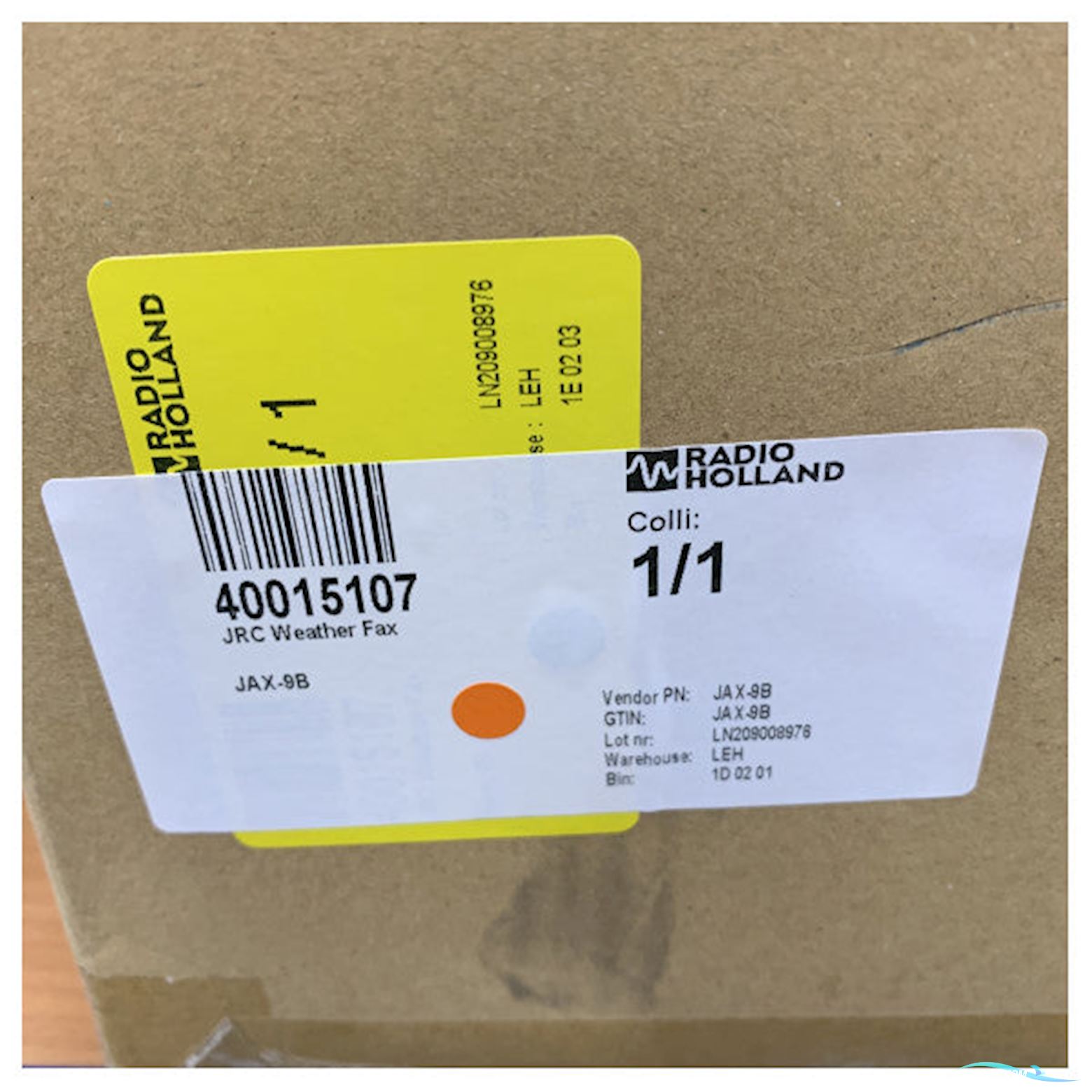 Jrc Jax-9B Marine Weather Fax Receiver With Printer