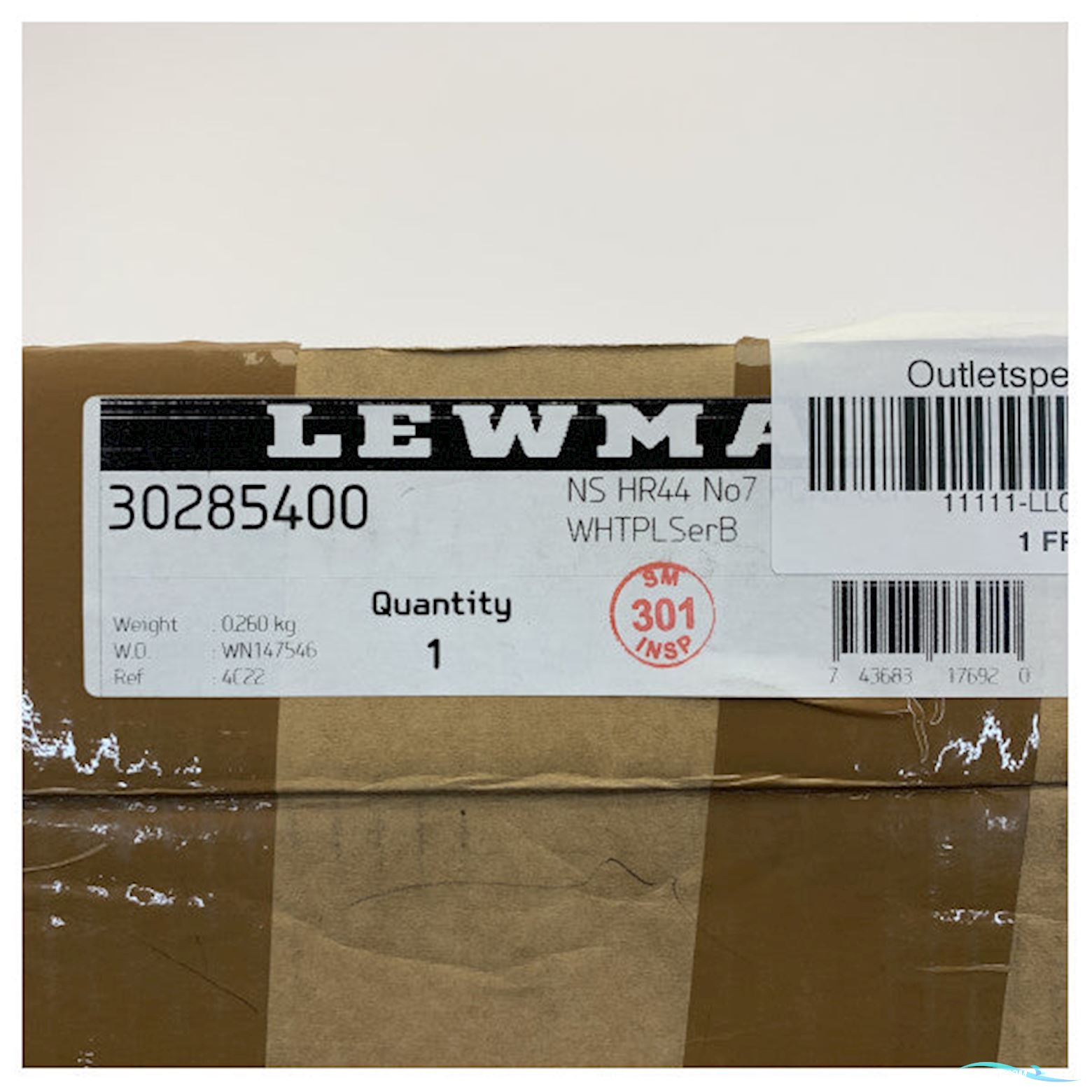 Lewmar Hallberg Rassy 44 Size 4 Porthlight Aft Opening White - 30285400
