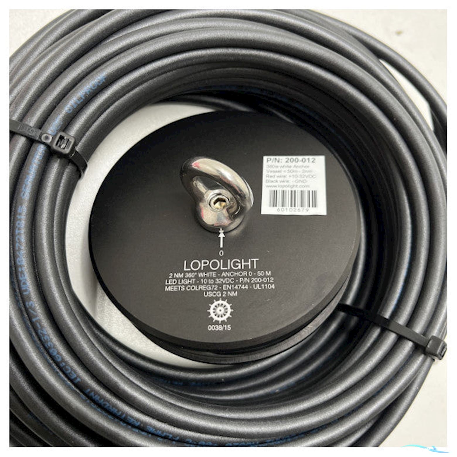 Lopolight 2nm White 360 Degree Hoist Anchor Light Black - 200-012H-B Båtsutrustning 2025, Holland