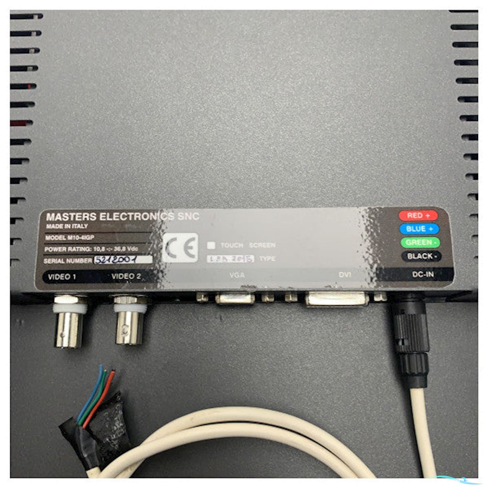 Master s M10-4IGP/L 10.4 inch LED control monitor