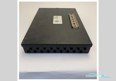Netwave Rut-01050-12 Marine Audio Interface Distribution Box Din Rail - Used Båtsutrustning 0, Holland