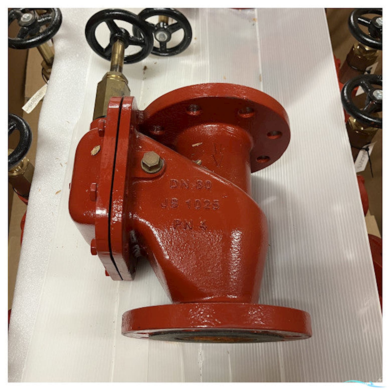 Onbekend Econ storm valve JS1025 PN4 DN 80 RED