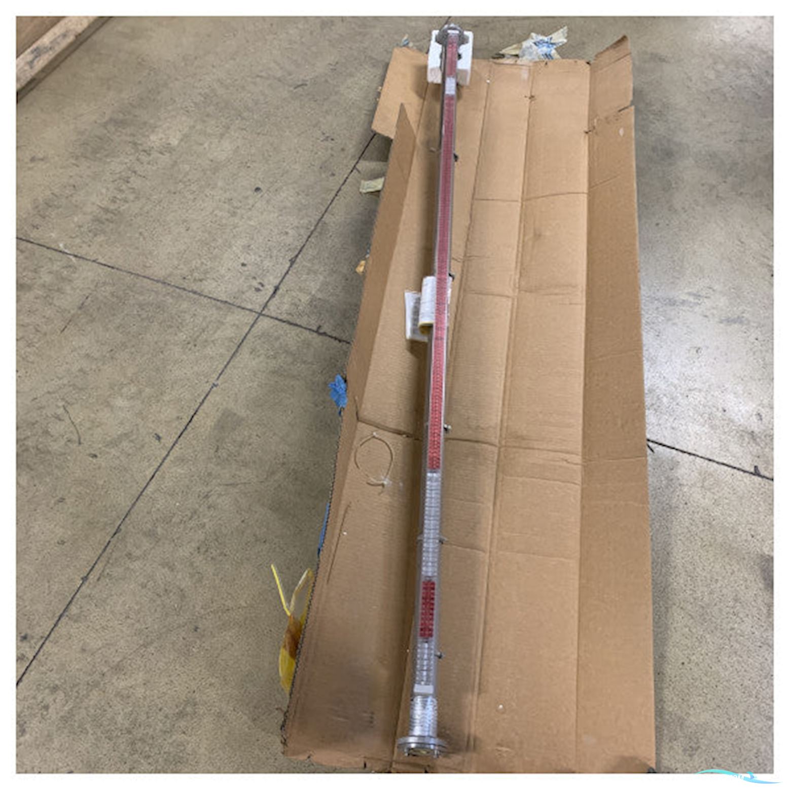 Onbekend Marine Grade VEKA Visual Floater 23024/PN16 Stainless Steel Level Indicator for Tanks and Pipelines