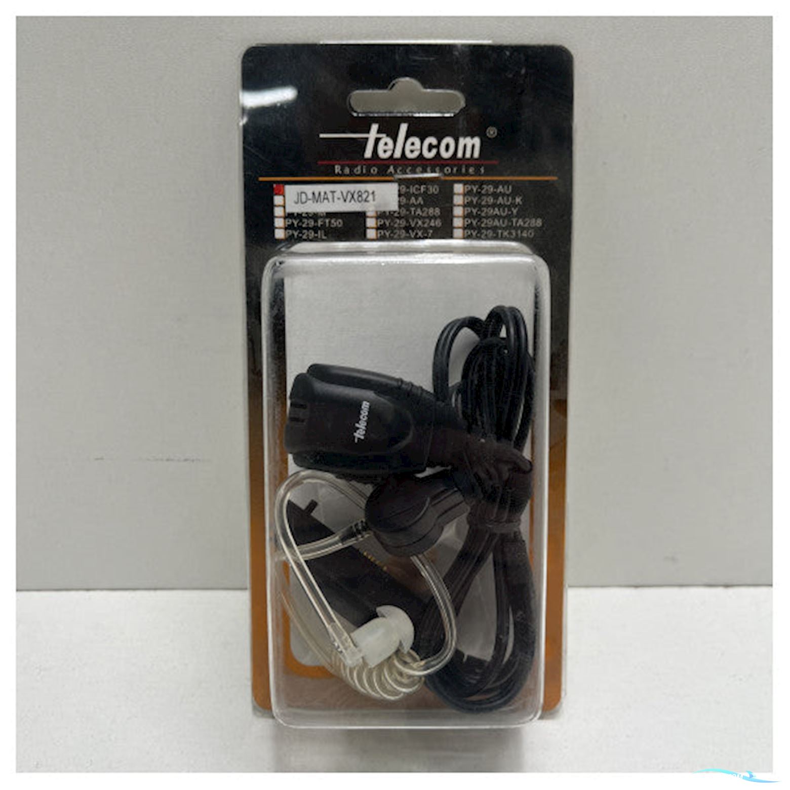 Onbekend Marine Headset Mat-VX821 – Durable Waterproof Communication Headphones For Maritime Radios Båtsutrustning 2026, Holland