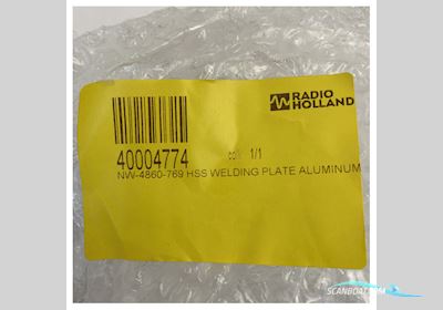 Onbekend Netwave NW-4860-769 Aluminium Welding Plate for VDR Systems Båtsutrustning 2026, Holland