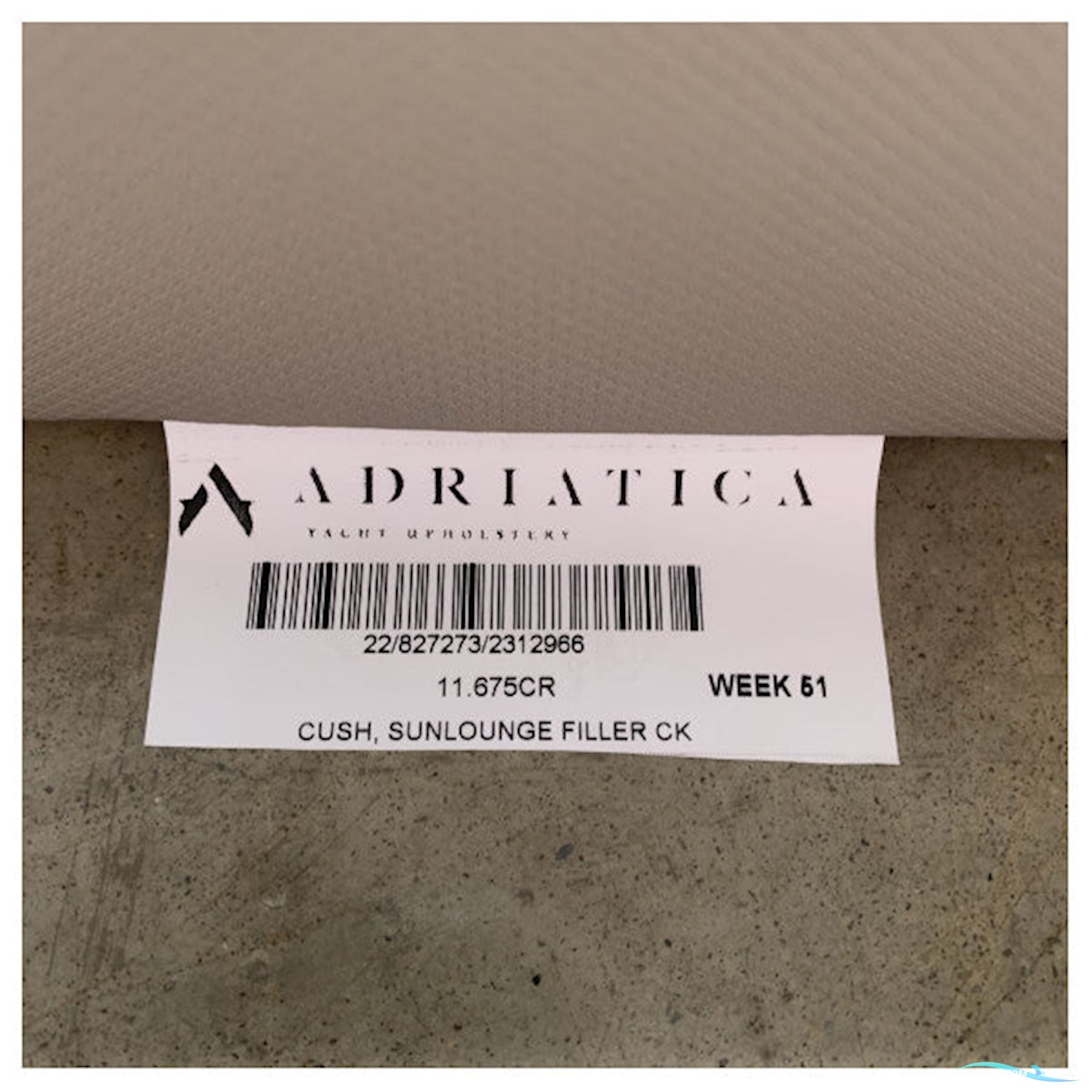 Quicksilver 675 Cruiser Sunlounge Filler Cushion - 2312966