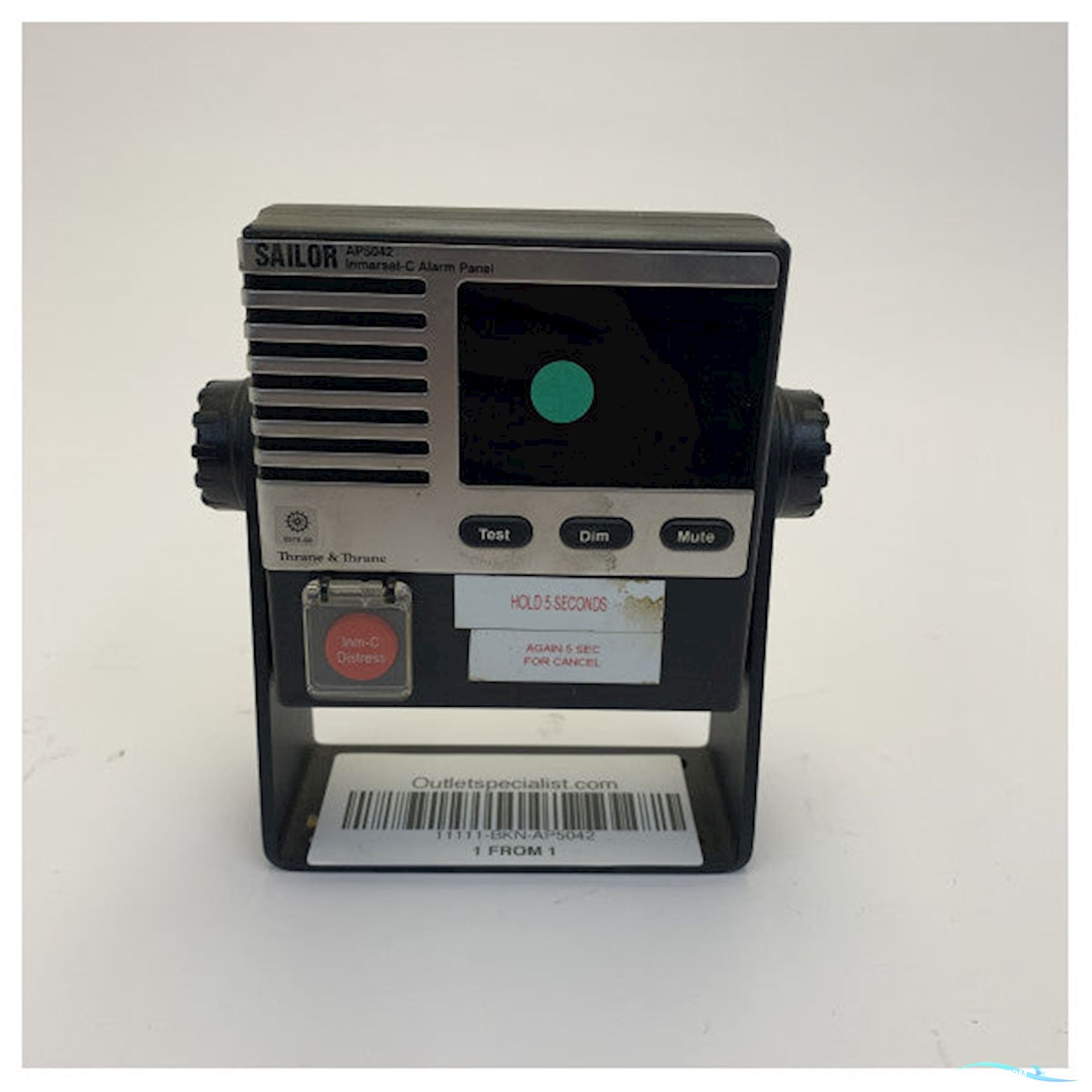 Sailor AP5042 Marine Distress Control Unit GMDSS Alarm Panel - Used