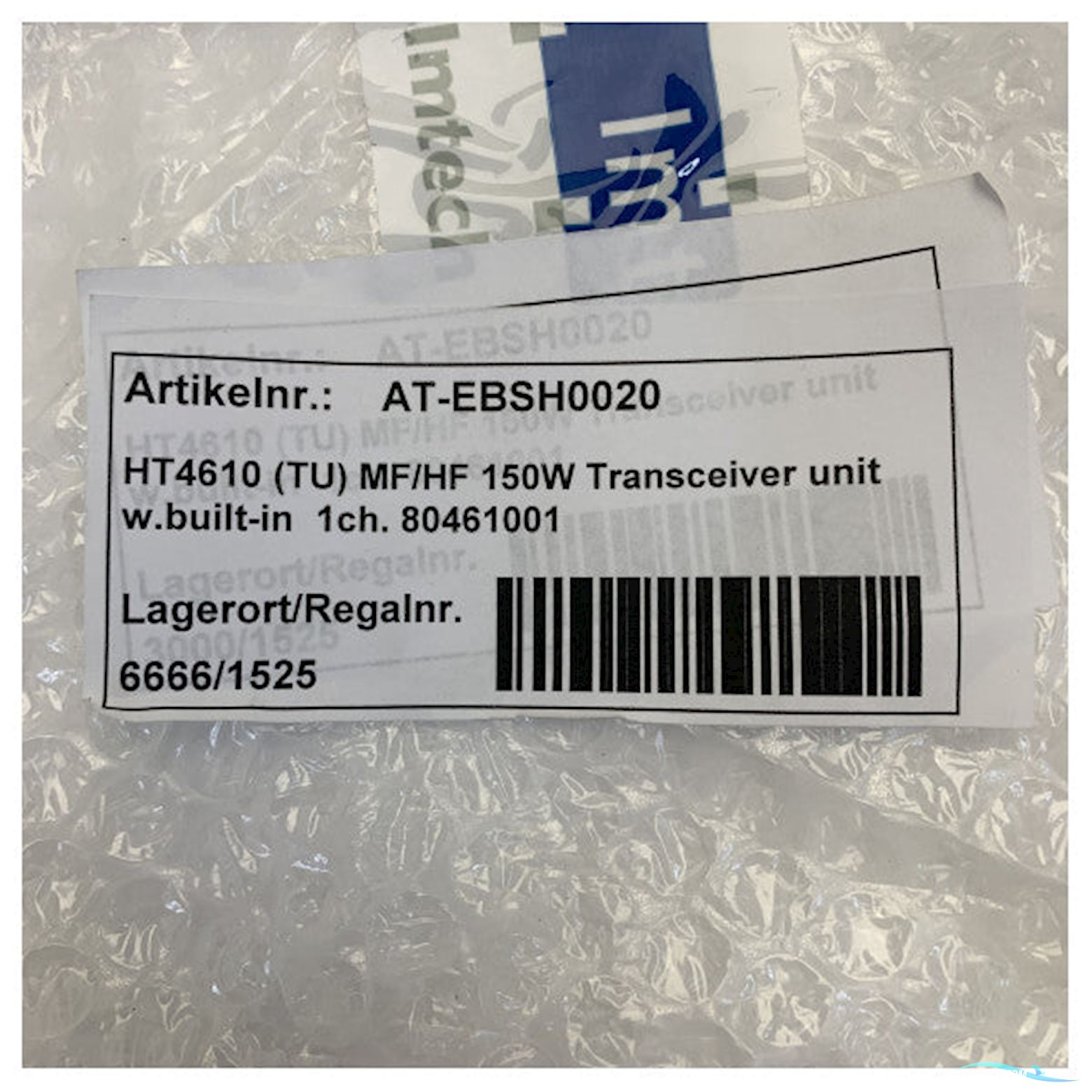 Sailor HT4610 Marine MF/HF Transceiver Unit 150W - 24V