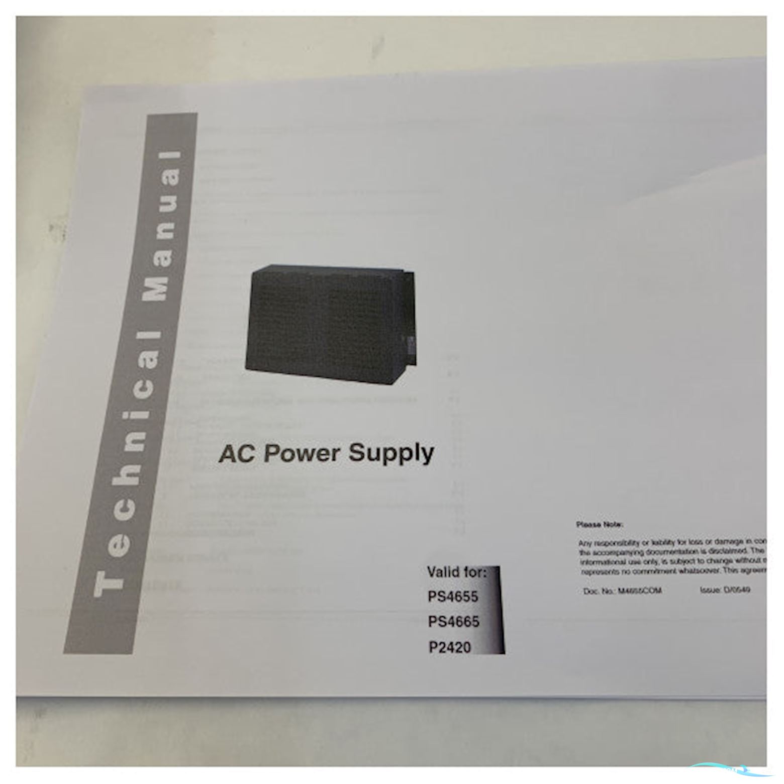 Sailor PS4655 Power Supply AC/DC 28V DC 25A - PS4655