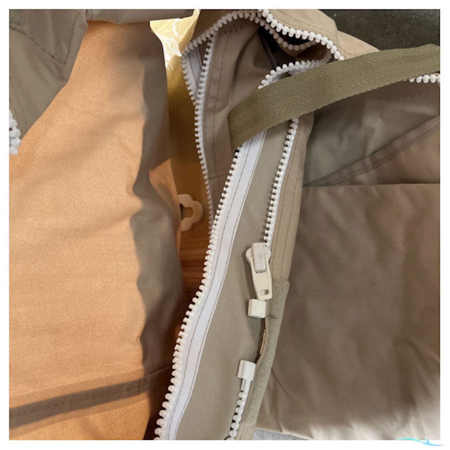 Sessa Marine C38 Aft Cockpit Closure Canvass Cover Beige - 048088U