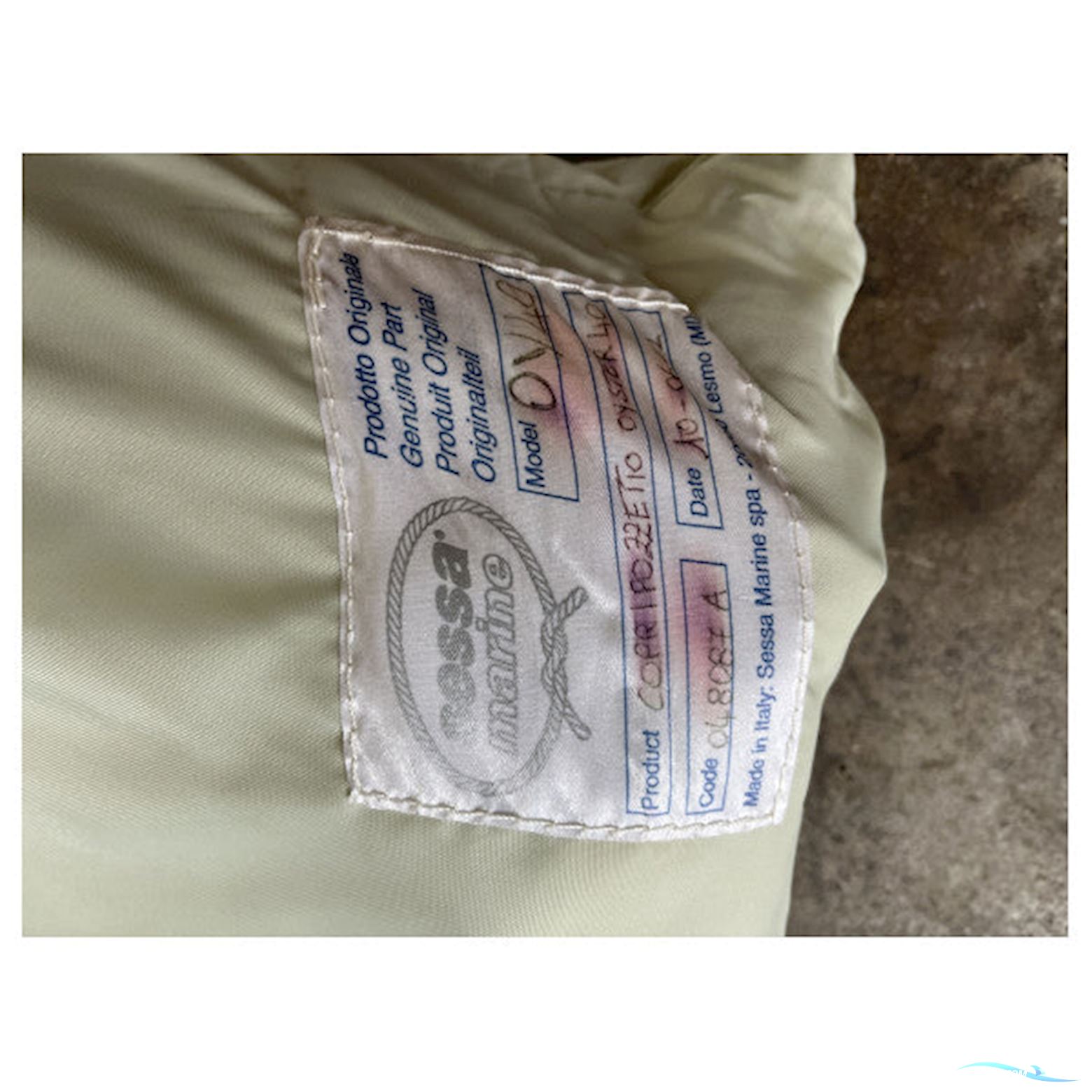 Sessa Marine Oyster 40 Grey Cockpit | Aft Cover Original - 048087A