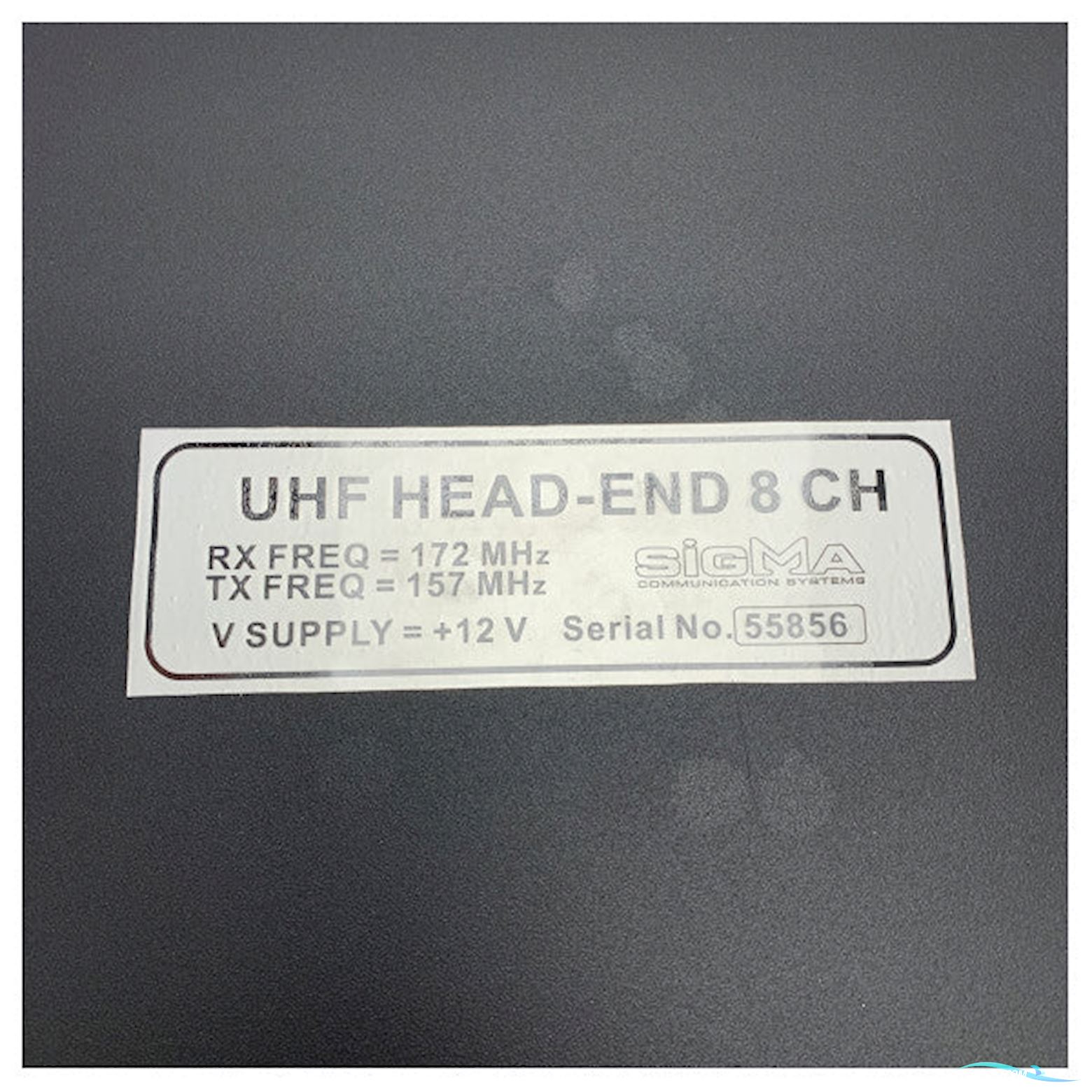 Sigma UHF 8-Way Head-End Combiner 12V for Reliable Marine Communication Systems