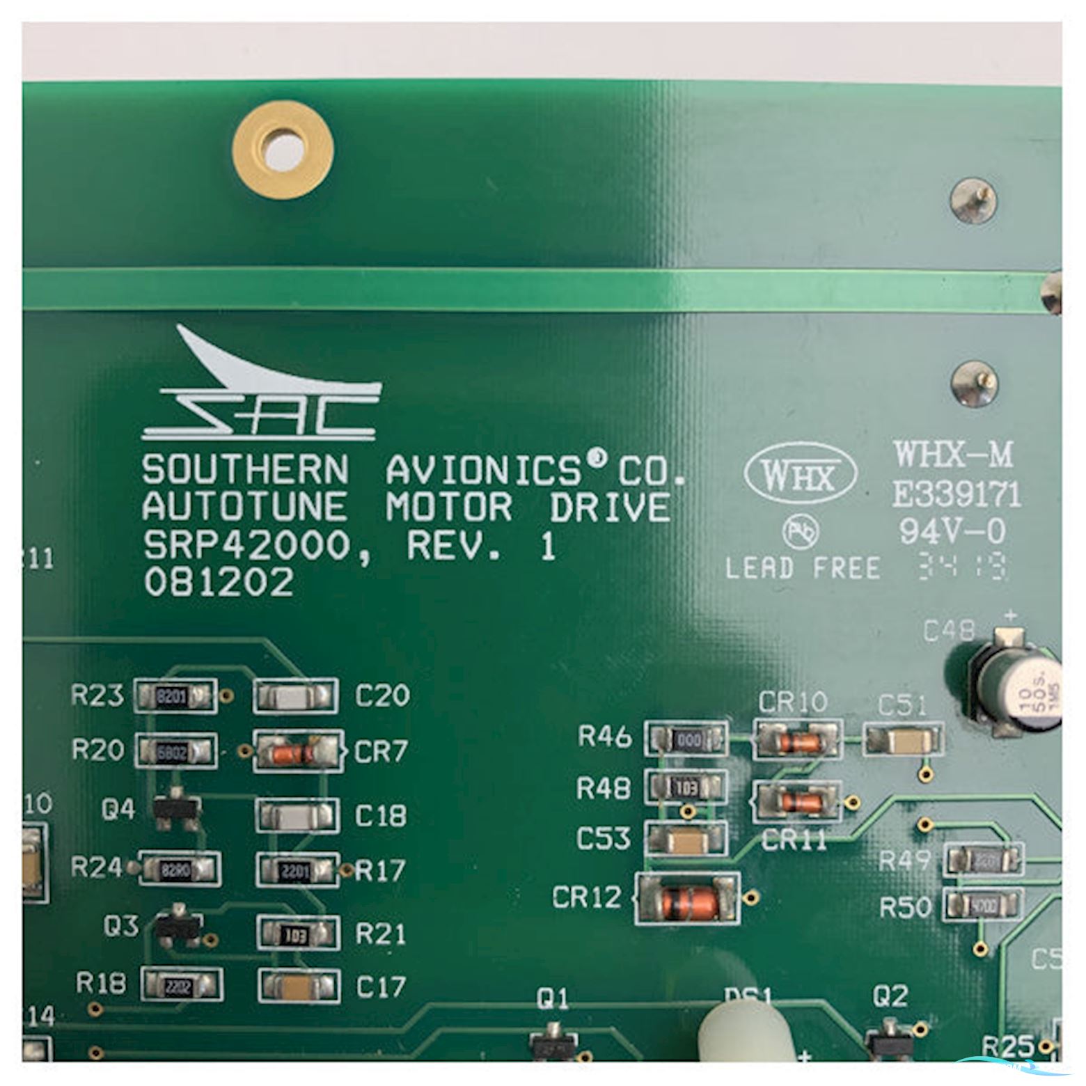 Southern Avionics SAC SLP42000 PCB autotune motor driver