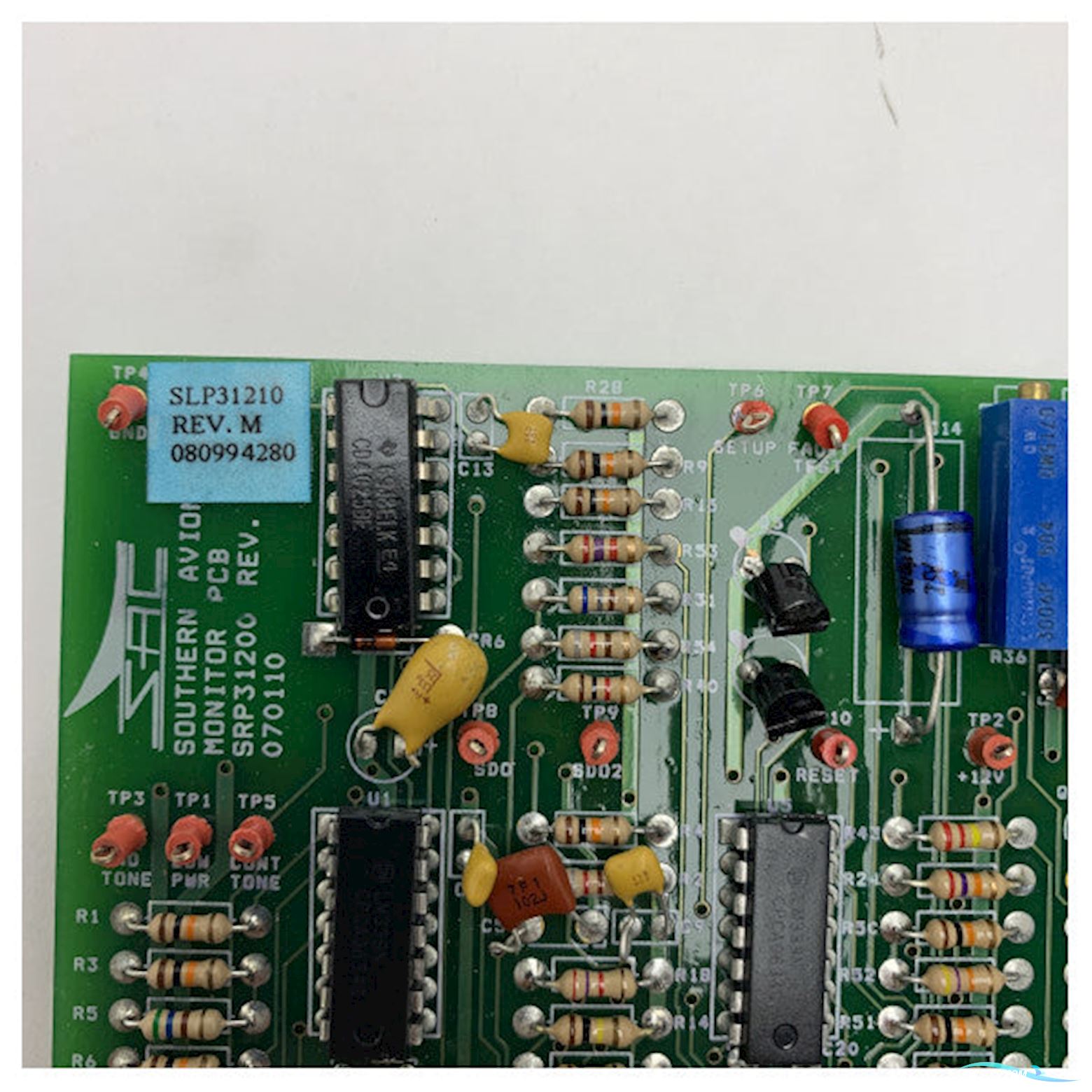 Southern Avionics Srp31200 Monitor Pcb Slp31210