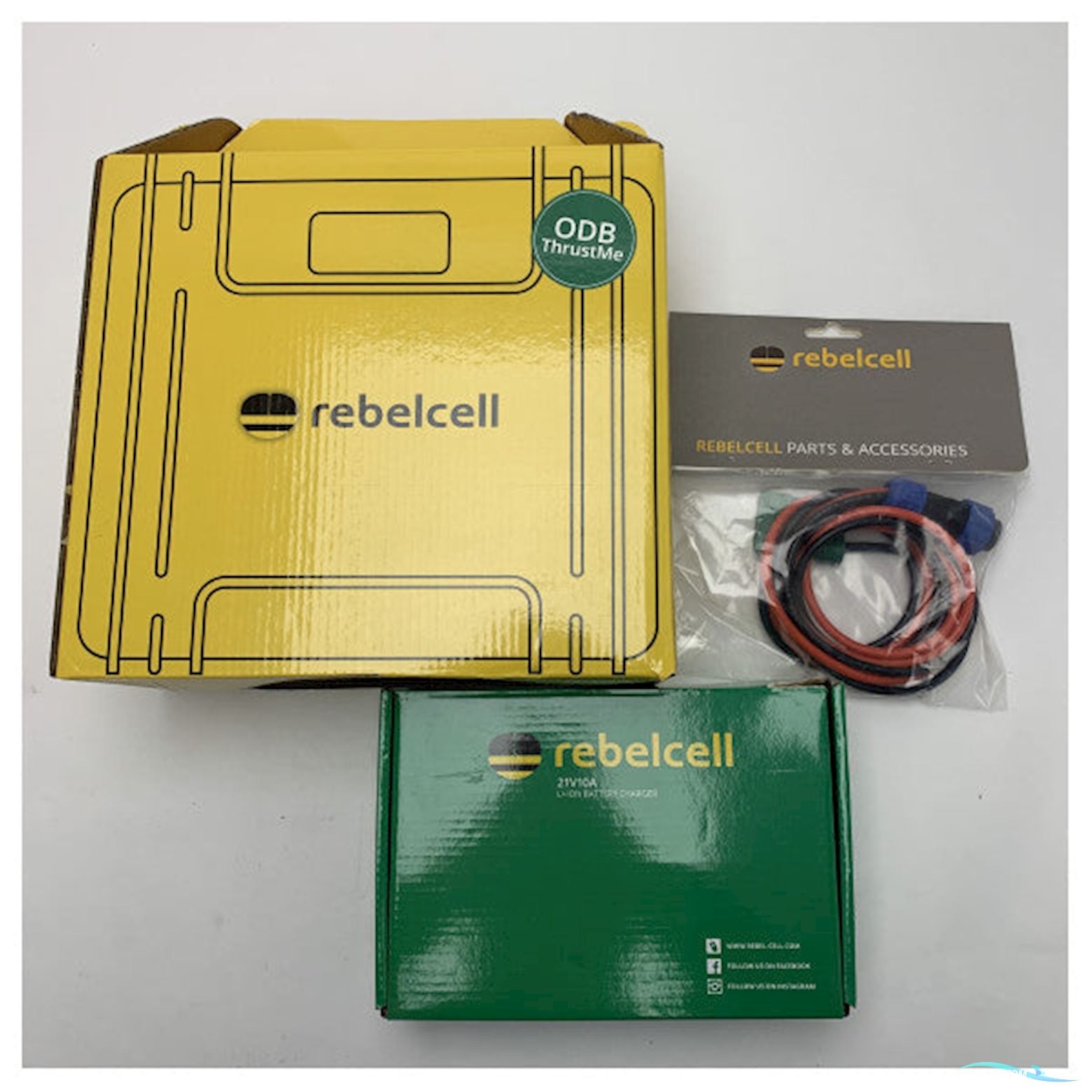 ThrustMe Kicker K01 electric outboard engine with battery