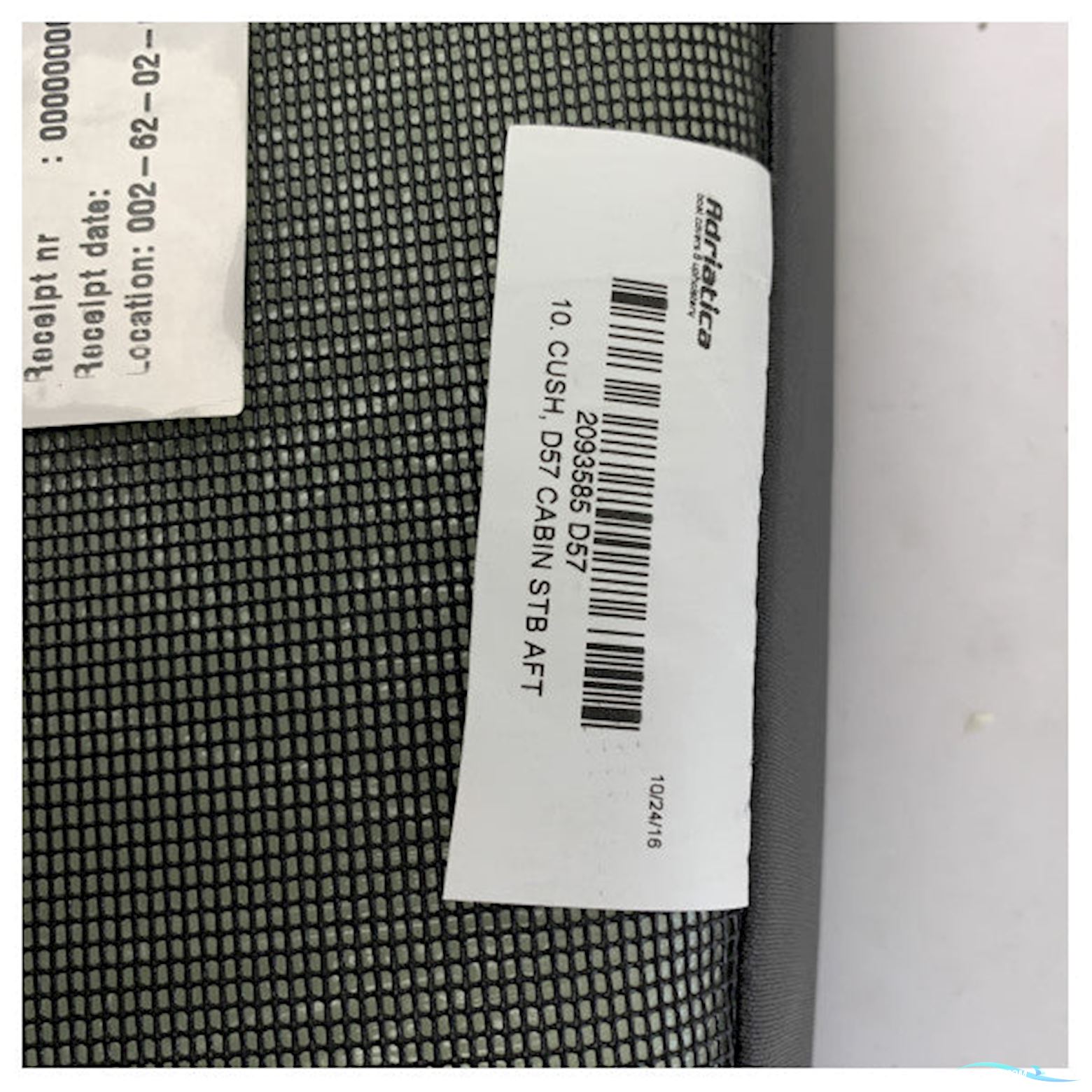 Uttern D57 Starboard Cabin Aft Cushion Antracite - 2093585