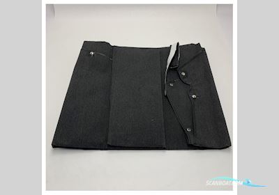 Uttern T70 Black Canvass Bow Cover With Suppor Pole - VK_Utt70EP1 Båtsutrustning 2026, Holland