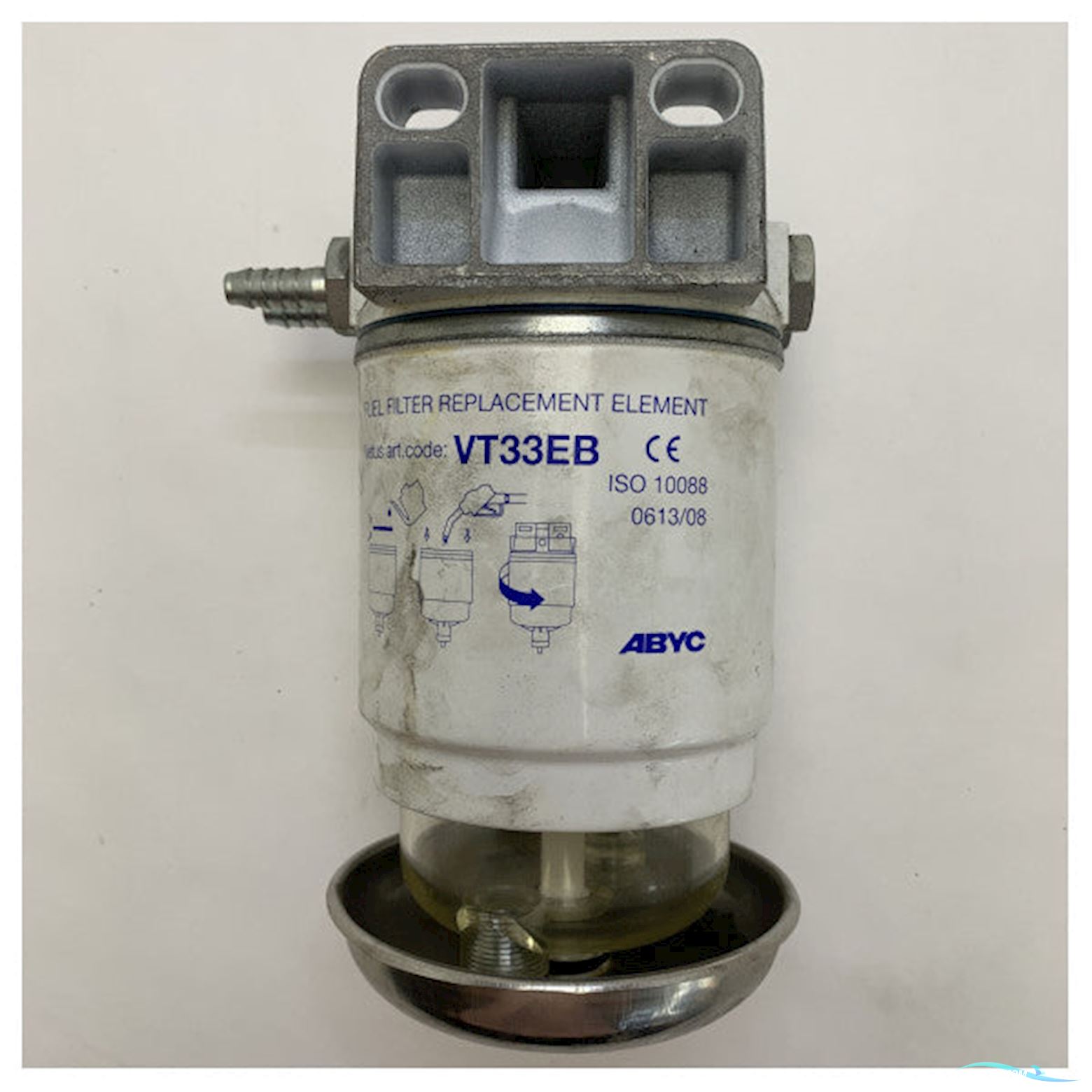 Vetus Marine Diesel Fuel Water Separator Filter VT33EB ��� High-Quality Boat Fuel Filter