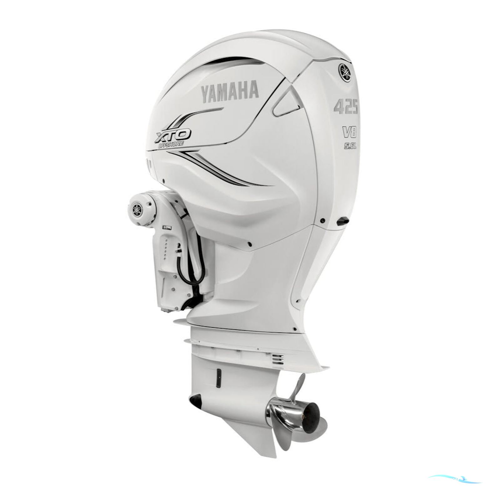 Yamaha XF425NSA2 V8 425 HP XTO marine outboard engine white Båtsutrustning 2025, Holland