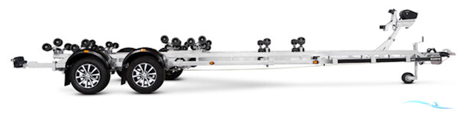 303500TB SR X - 3500KG X-LINE Bådtrailer m/ LED LYS & SUPERRULLER Båttrailer 2025, Danmark
